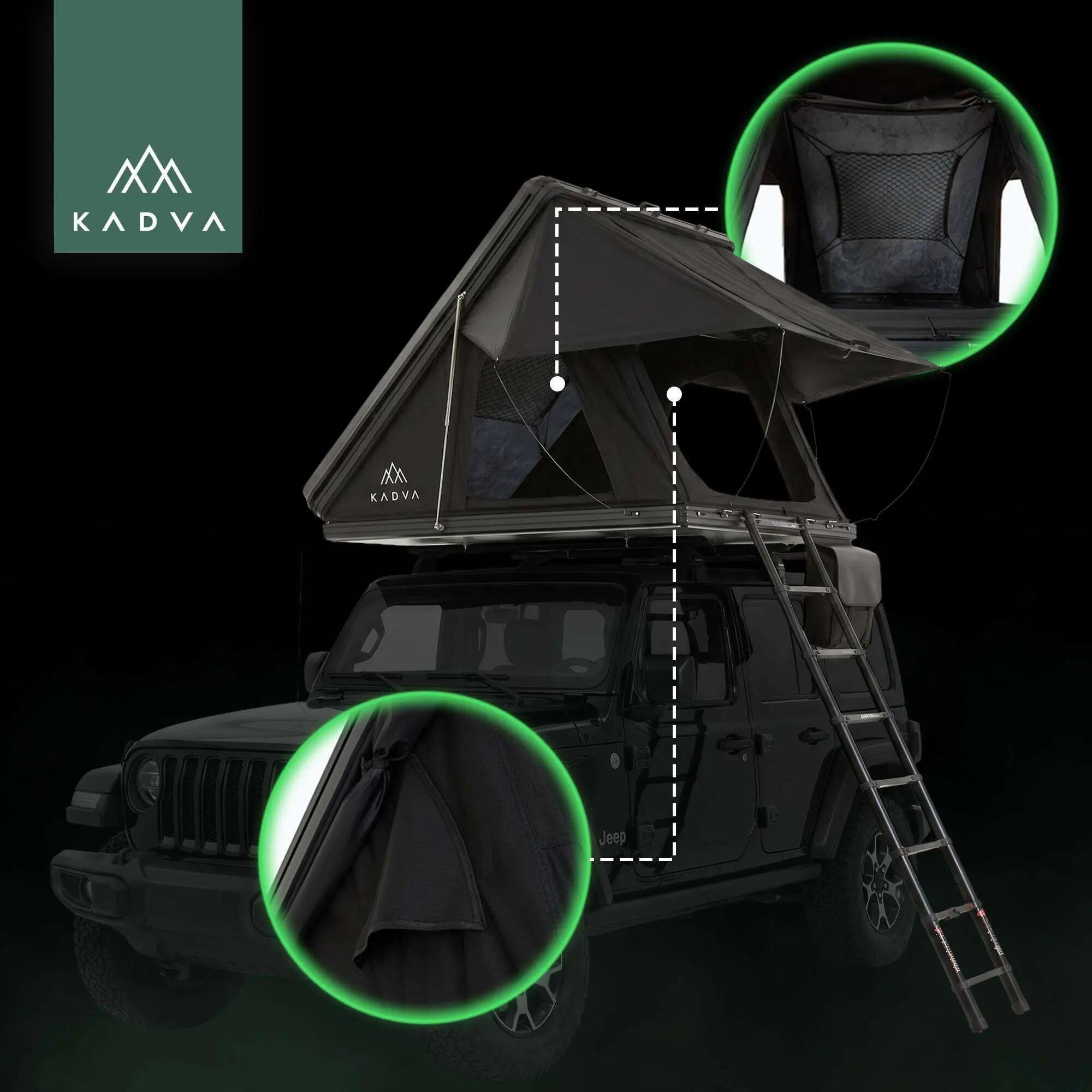 Tenda da tetto per 2 persone Kadva Razor 4/8