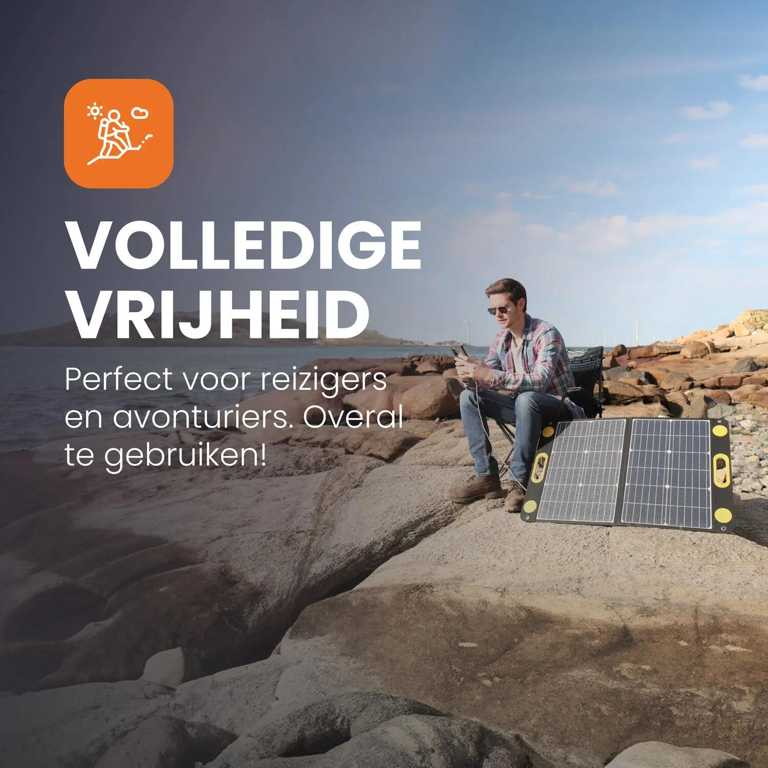 Portable Solar Panel Unfold 60 13/15