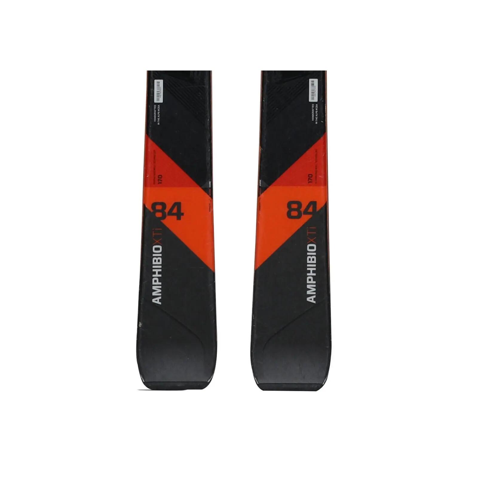 RECONDITIONNE - Ski Elan Amphibio 84 Xti + Fixations 4/4