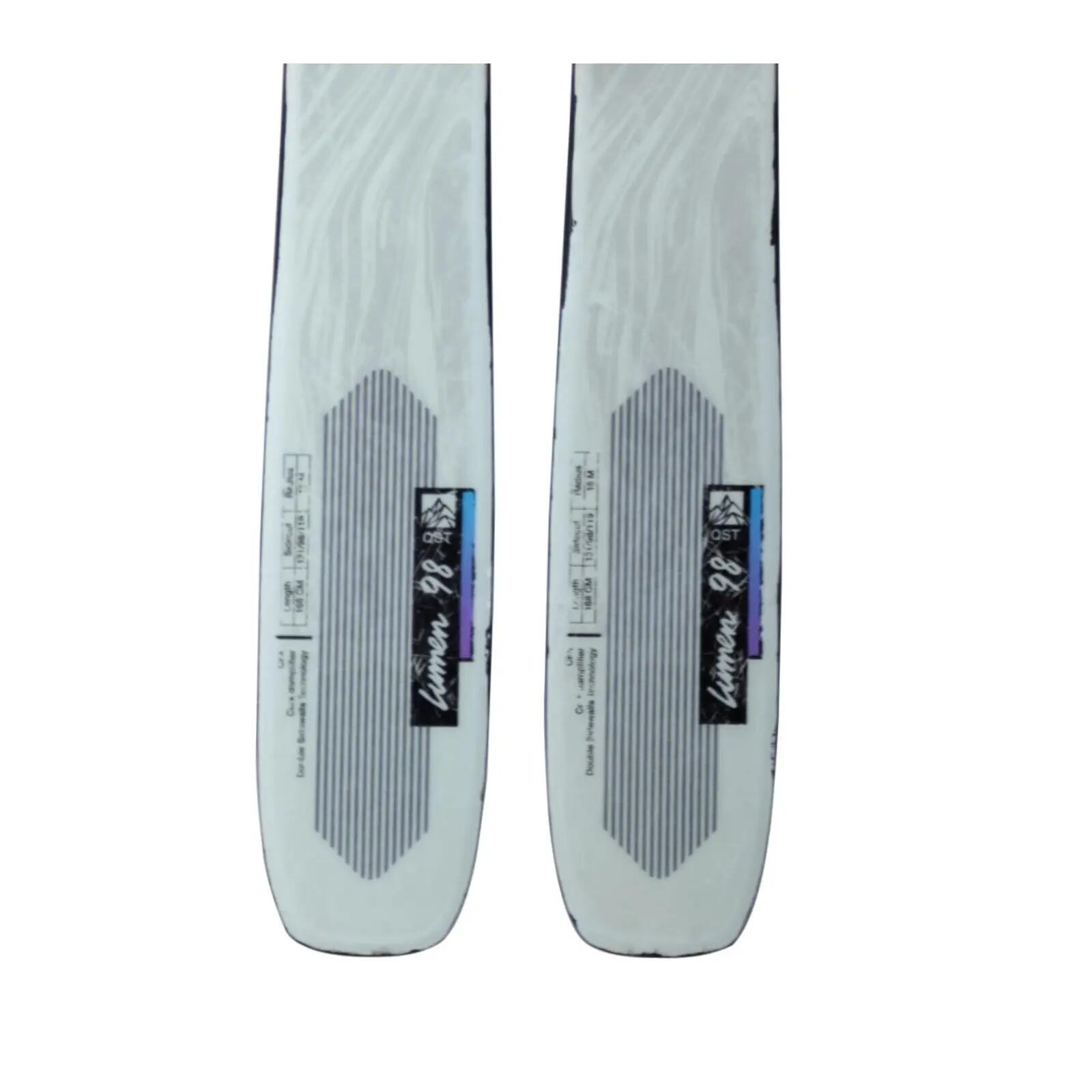 RECONDITIONNE - Ski Salomon Qst Lumen 98 + Fixations 4/4