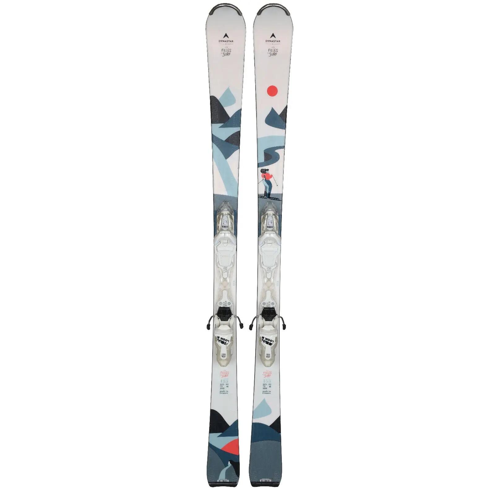 SECOND HAND - Sci Dynastar Les Filles Du Surf + Attacchi 2/4