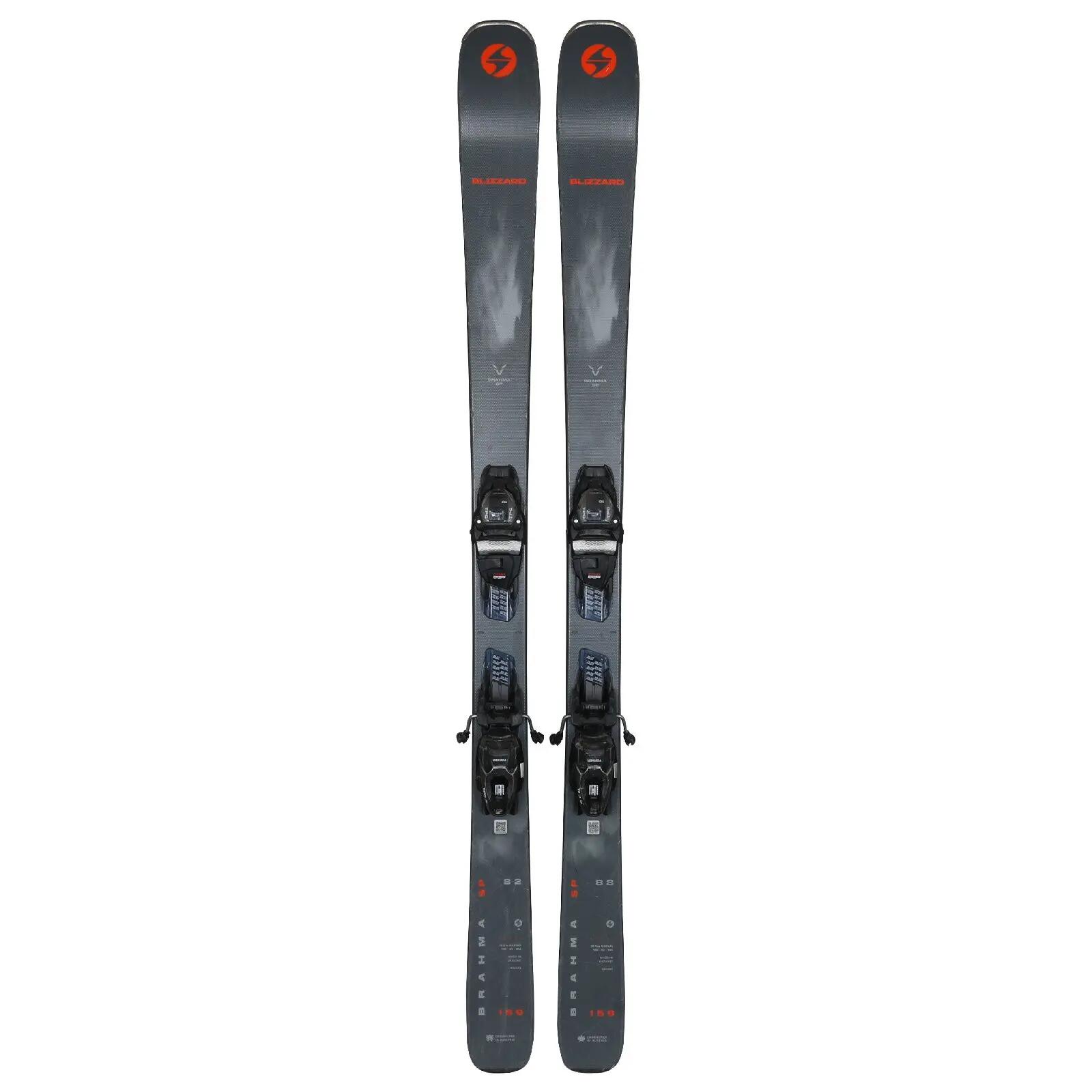 RECONDITIONNE - Ski Blizzard Brahma 82 Sp + Fixations 2/4