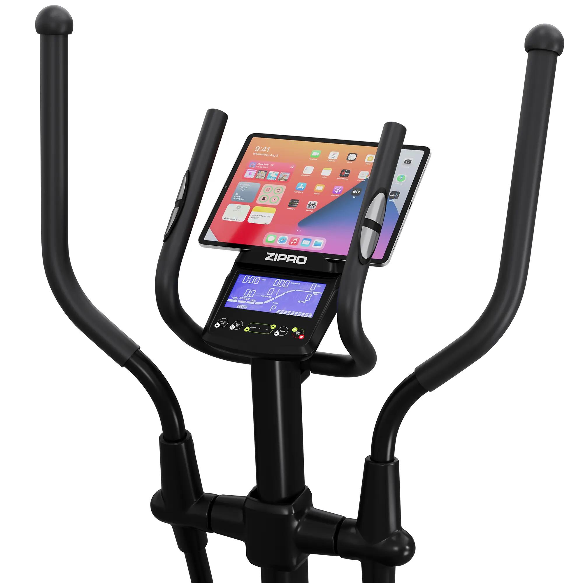 Vélo elliptique électromagnétique Zipro Wave connected et Zwift, Kinomap 10/13