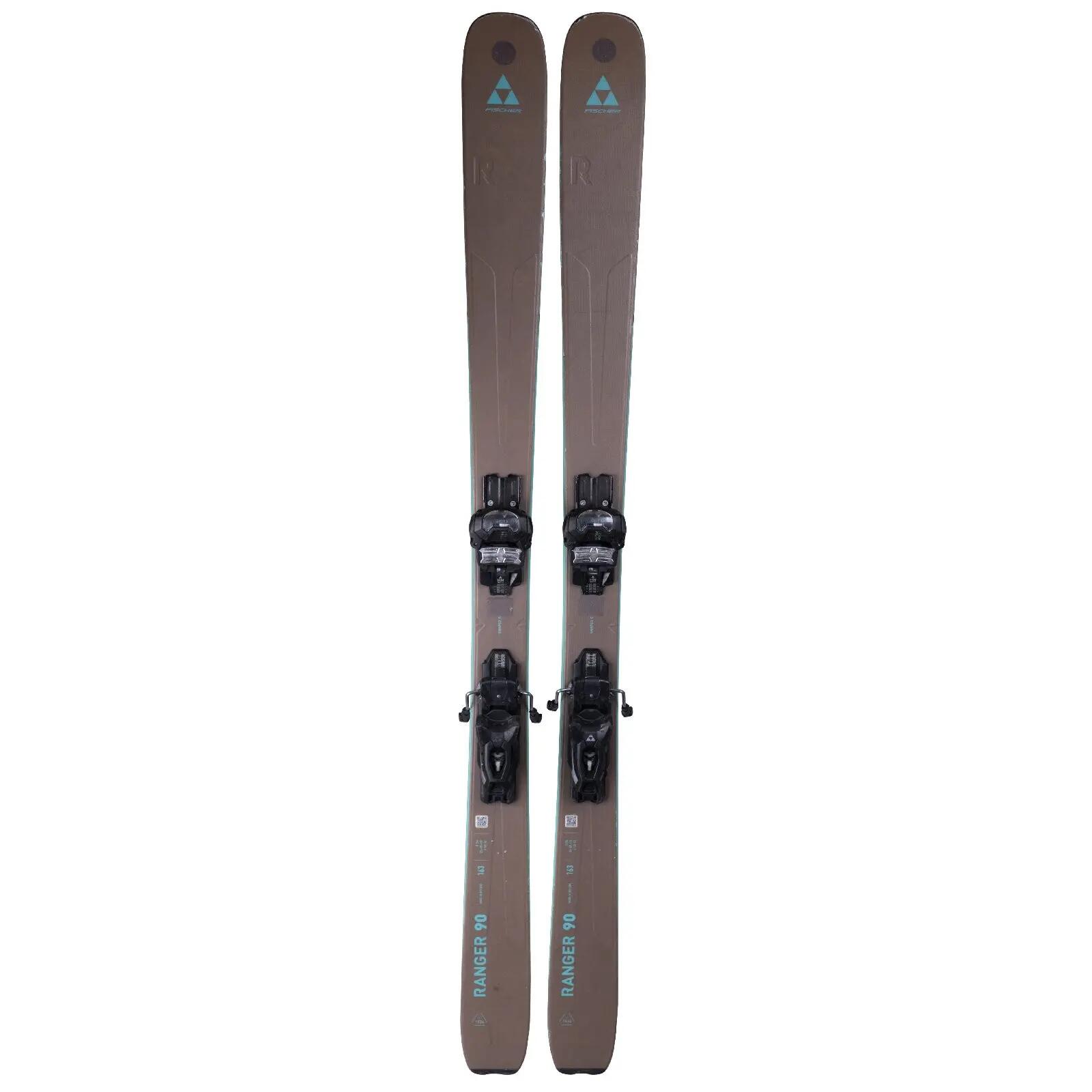 RECONDITIONNE - Ski Fischer Ranger 90 + Fixations 2/4