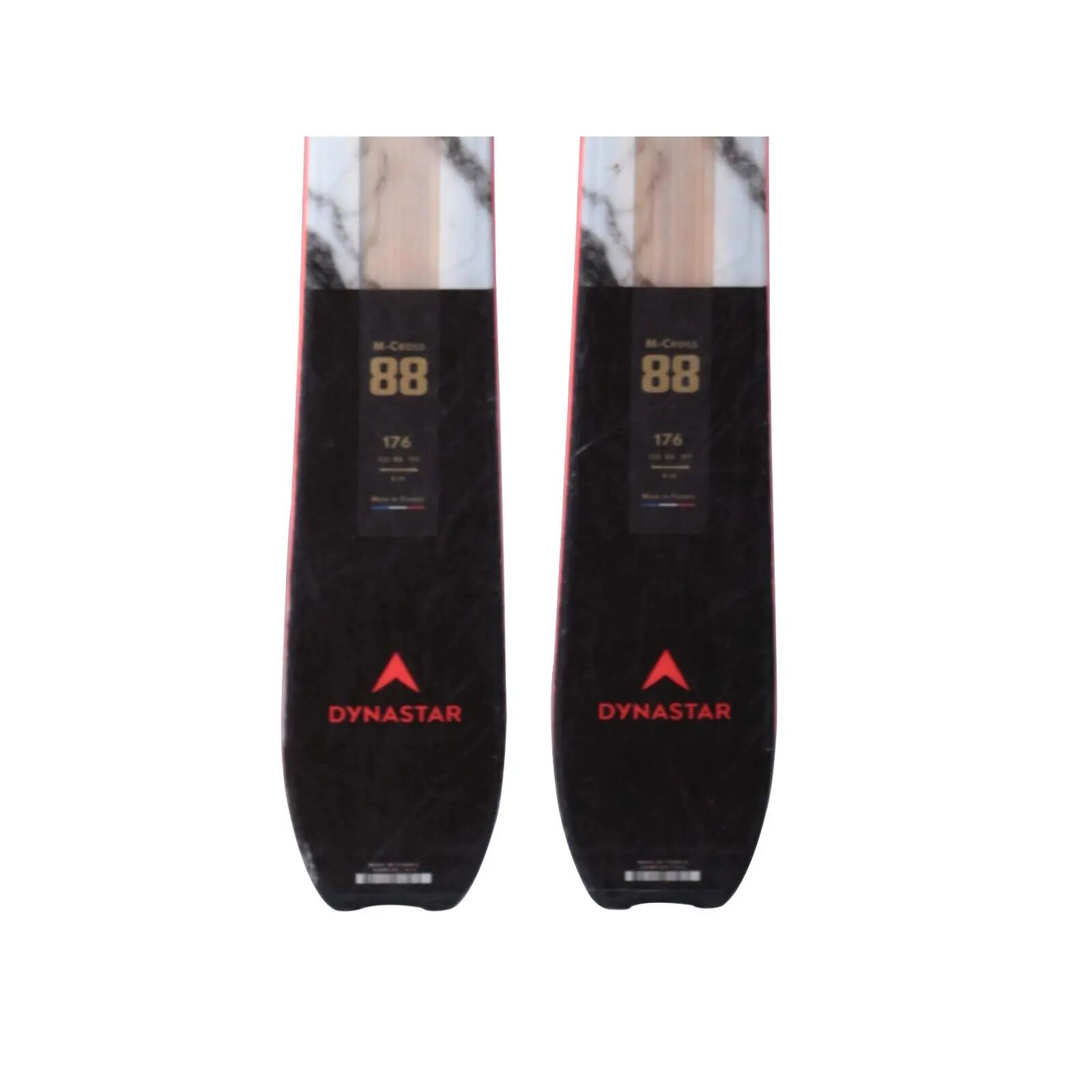 RECONDITIONNE - Ski Dynastar M Cross 88 + Fixations 4/4