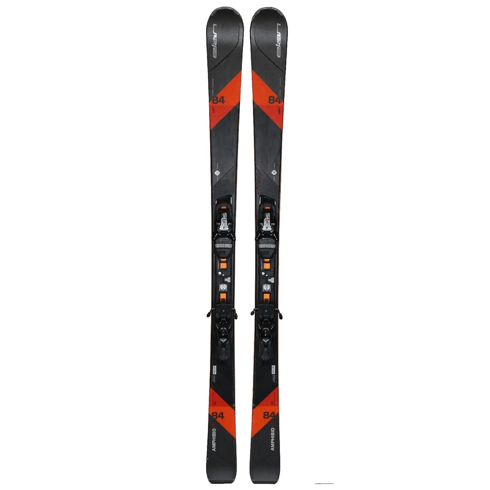 RECONDITIONNE - Ski Elan Amphibio 84 Xti + Fixations 2/4