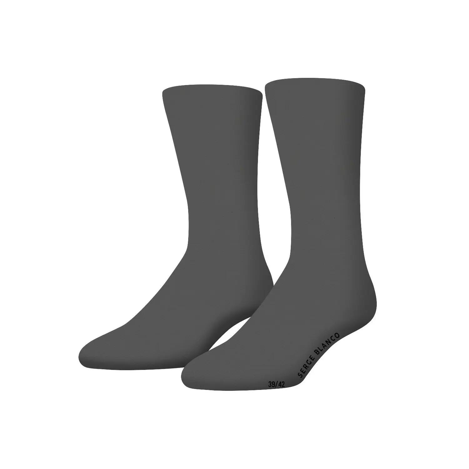 Lot de 10 paires de chaussettes de ville Serge Blanco 2/3