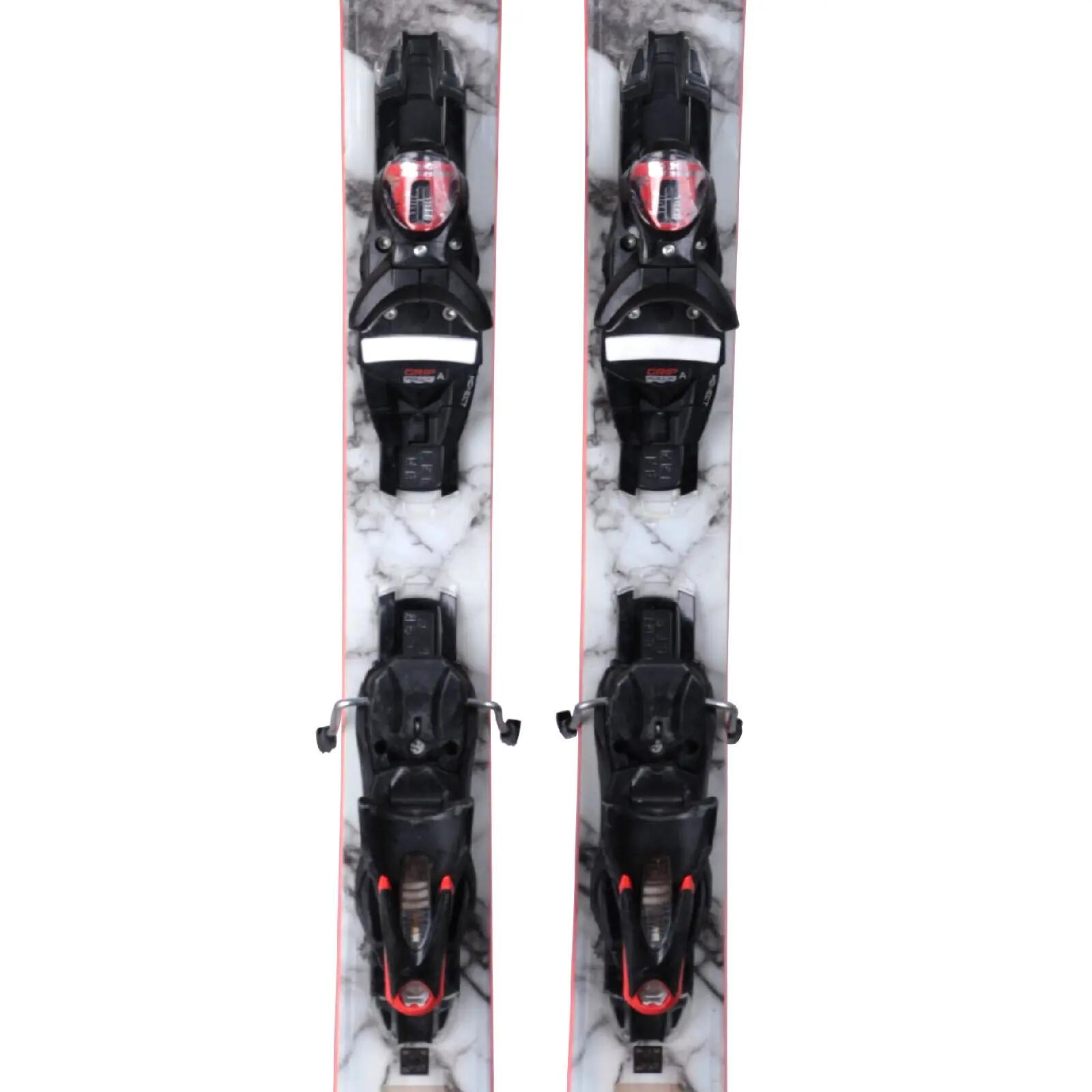 RECONDITIONNE - Ski Dynastar M Cross 88 + Fixations 3/4