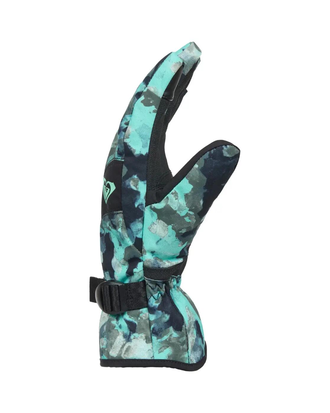 Funktionelle Ski-/Snowboardhandschuhe ROXY JETTY Grün Dames 3/3