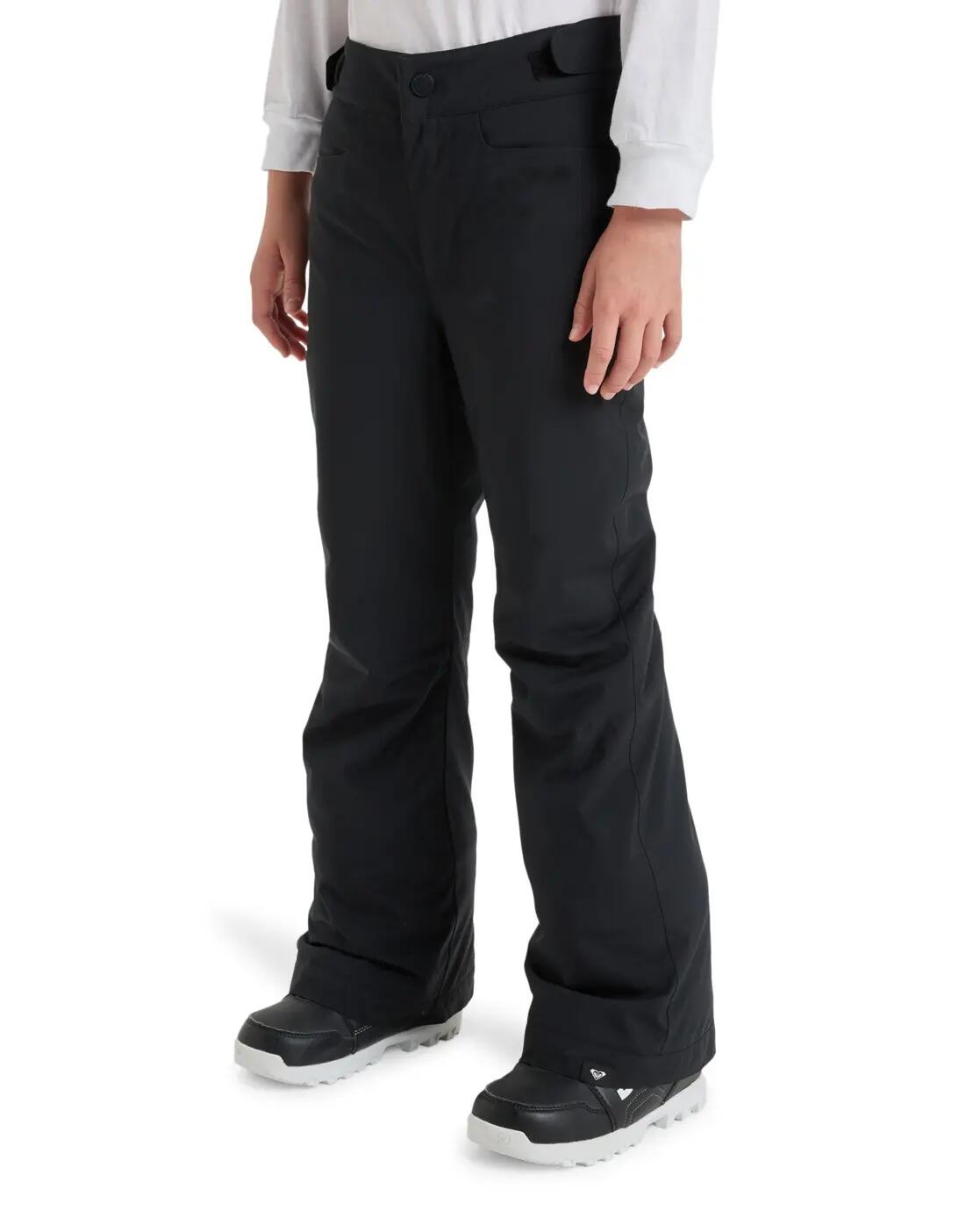 Pantalón técnico de snow BACKYARD 10K Negro Niña 3/4