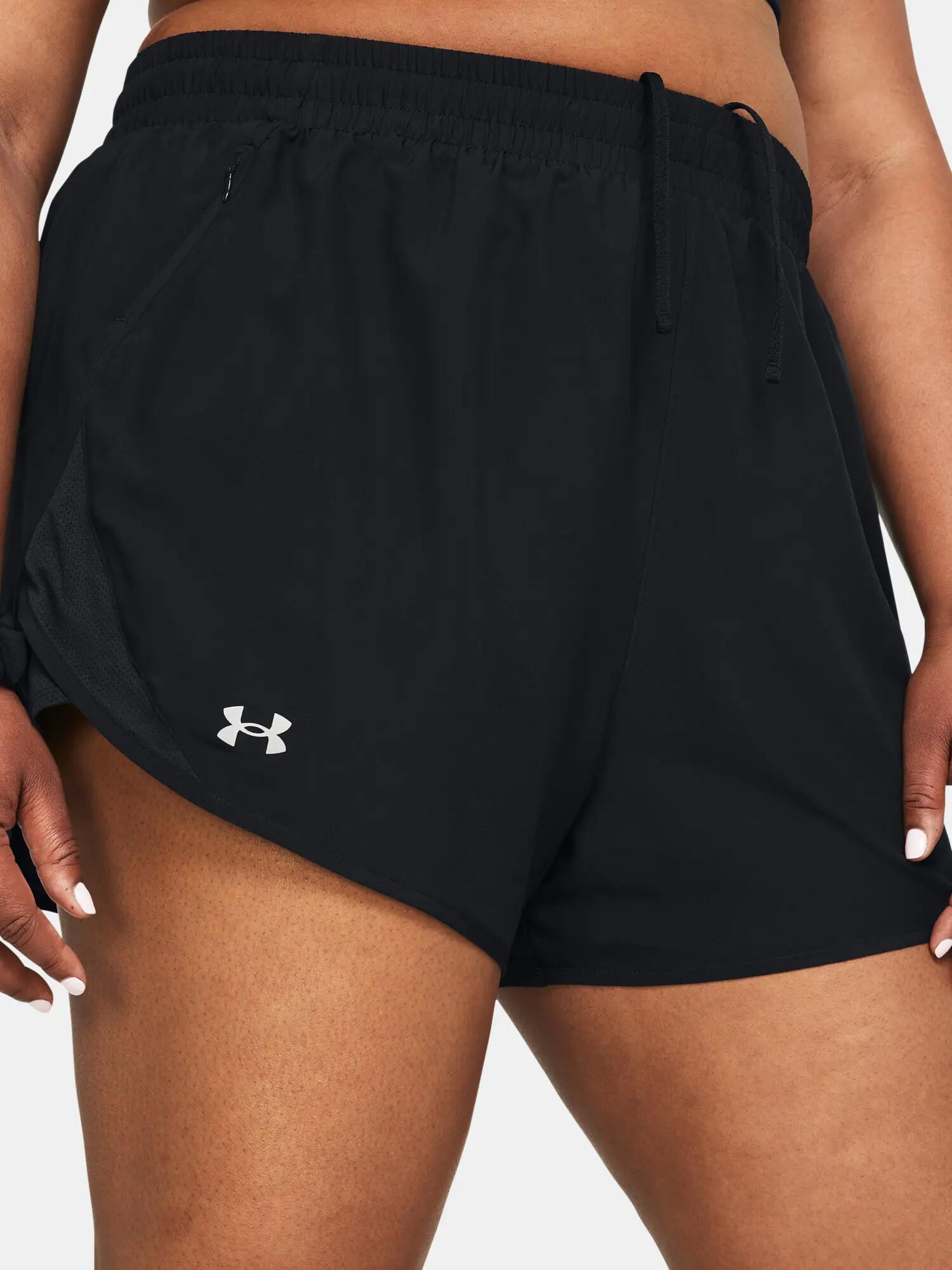 Női rövidnadrág Under Armour UA Fly By 3'' Shorts&-BLK 5/6