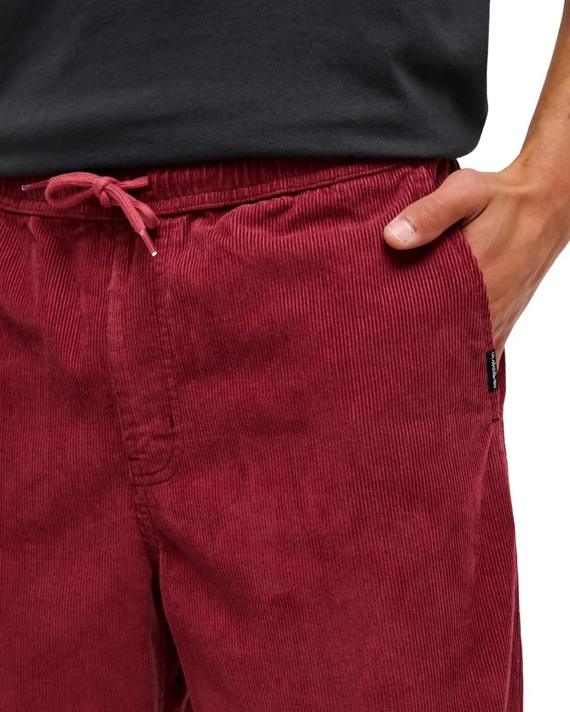 Pantalones TAXER REGULAR CORD Rojo Hombre 4/4