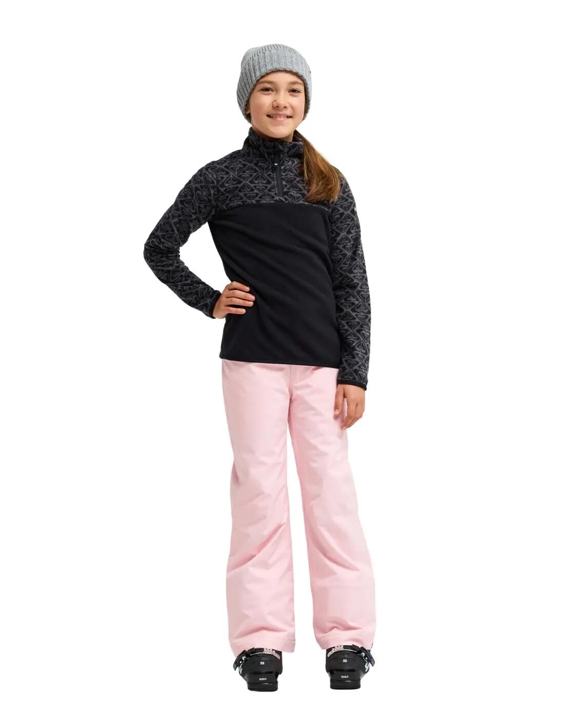 Pantalón técnico de snow BACKYARD 10K Rosa Niña 3/4