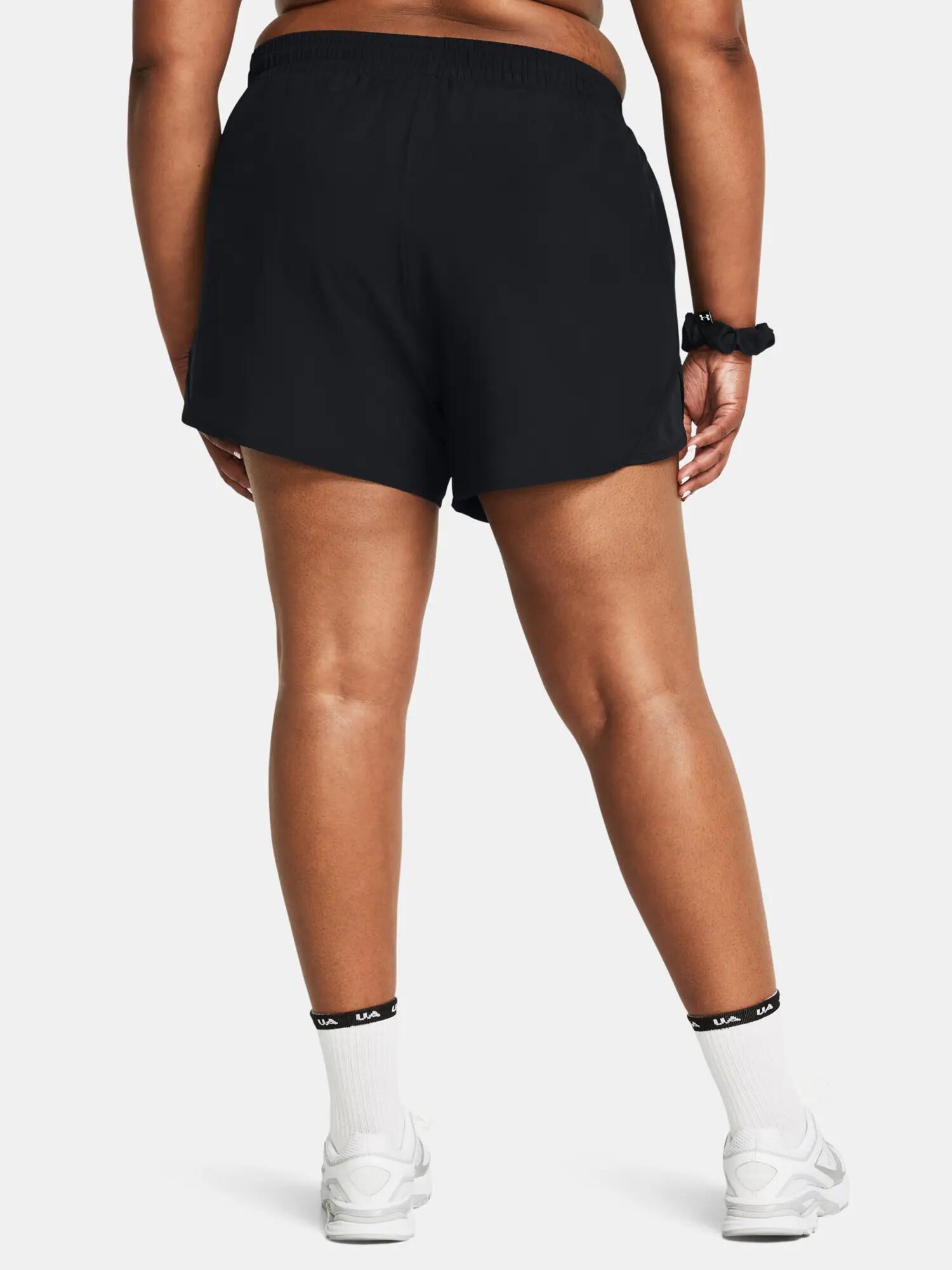 Női rövidnadrág Under Armour UA Fly By 3'' Shorts&-BLK 2/6