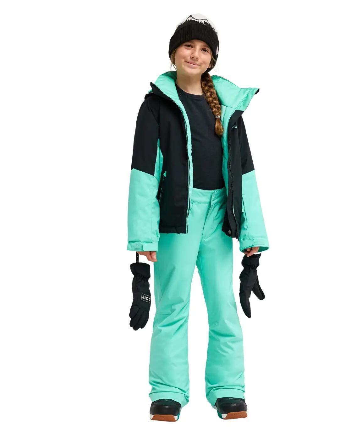 Pantalón técnico de snow BACKYARD 10K Verde Niña 4/4