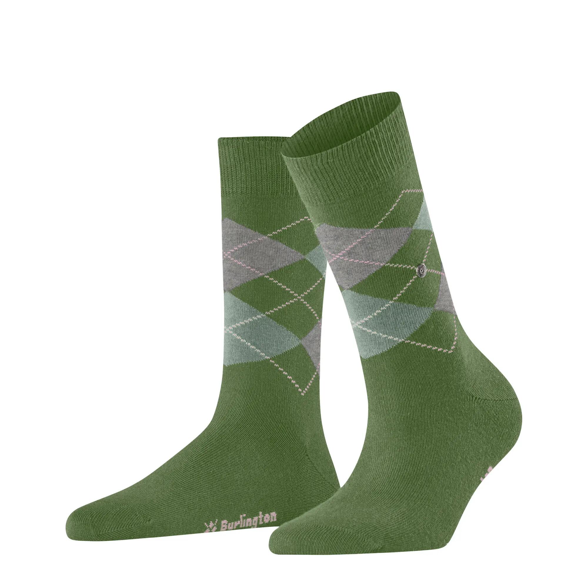 Burlington Damen Socken Basic Gift Box Argyle 2-Pack SO 20597 3/4