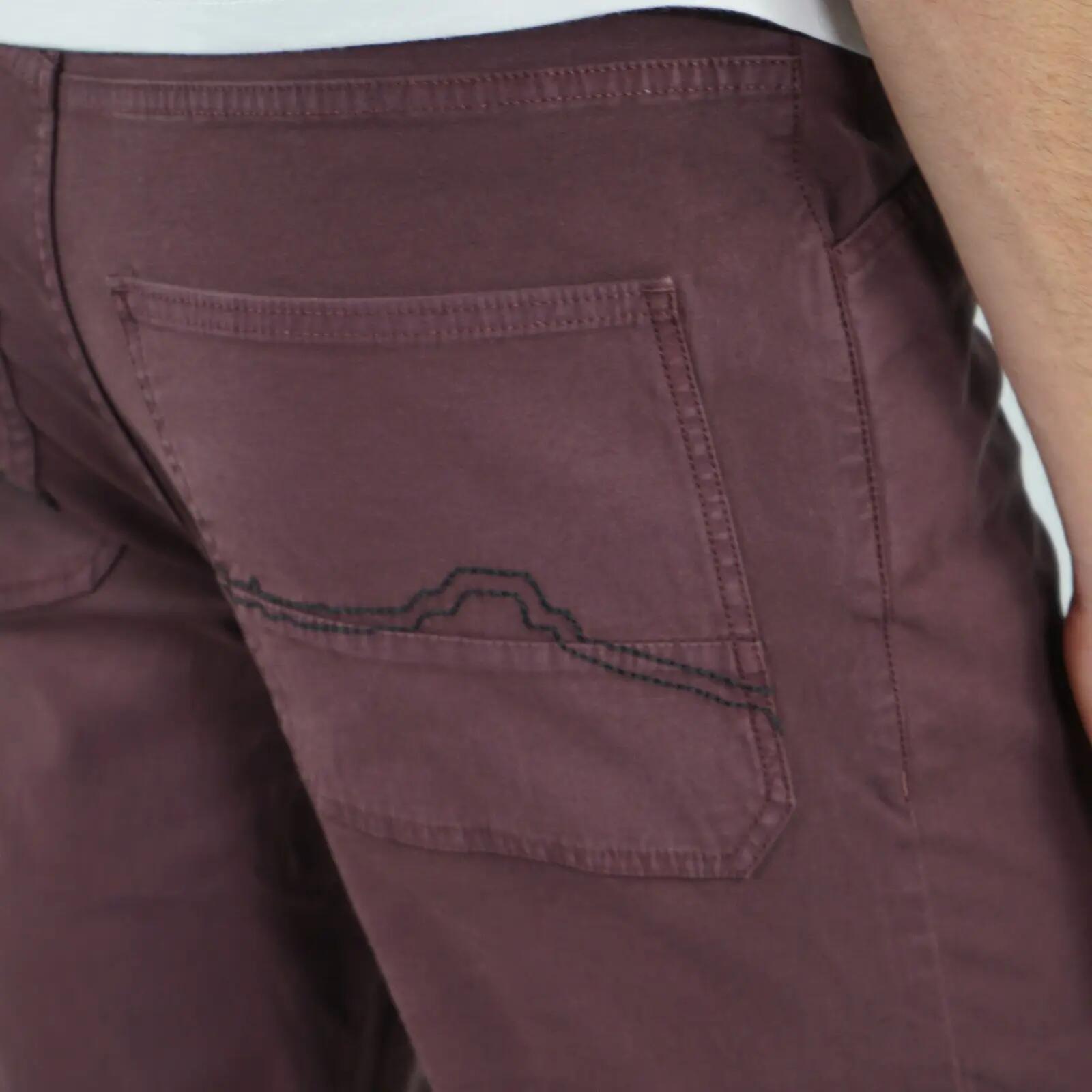 Pantalón Escalada - Trekking Roca WineHombre 4/5