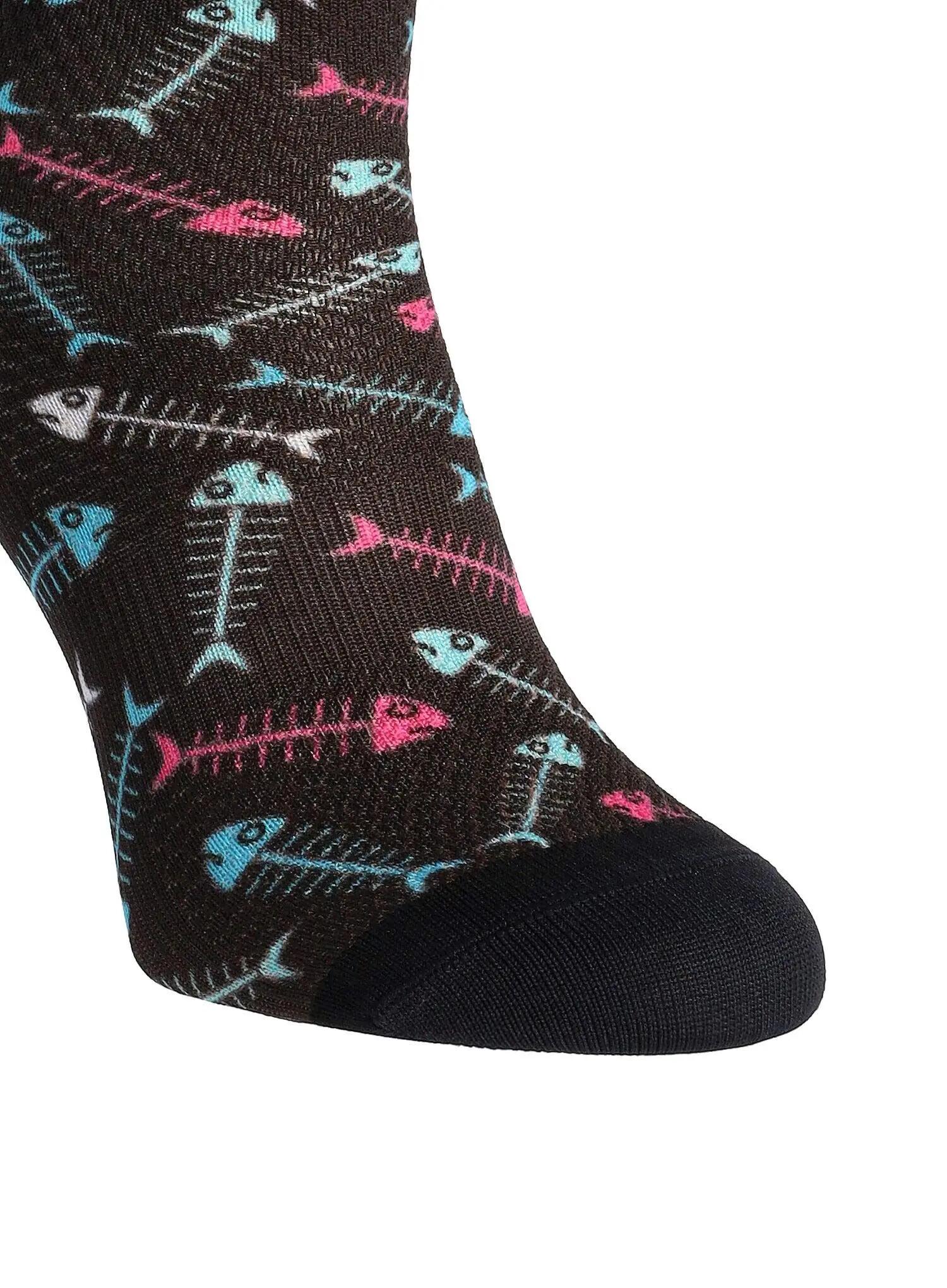 Skarpety rowerowe damskie Karpos Green Fire Socks 4/4