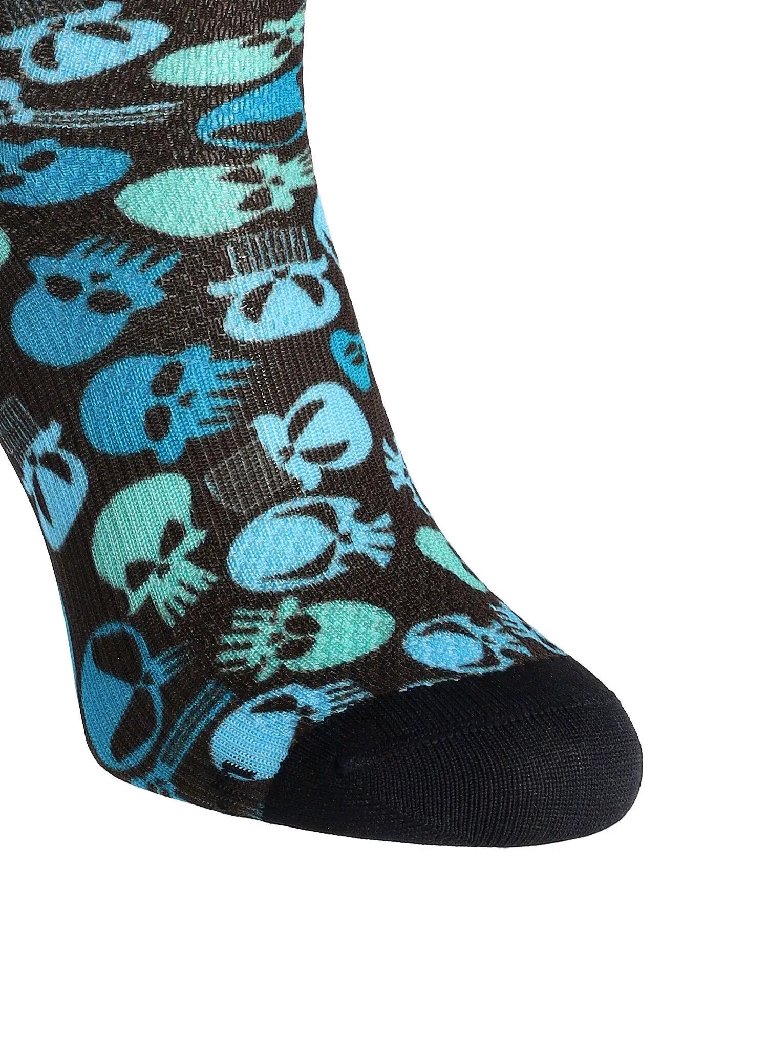 Skarpety rowerowe damskie Karpos Green Fire Socks 4/4