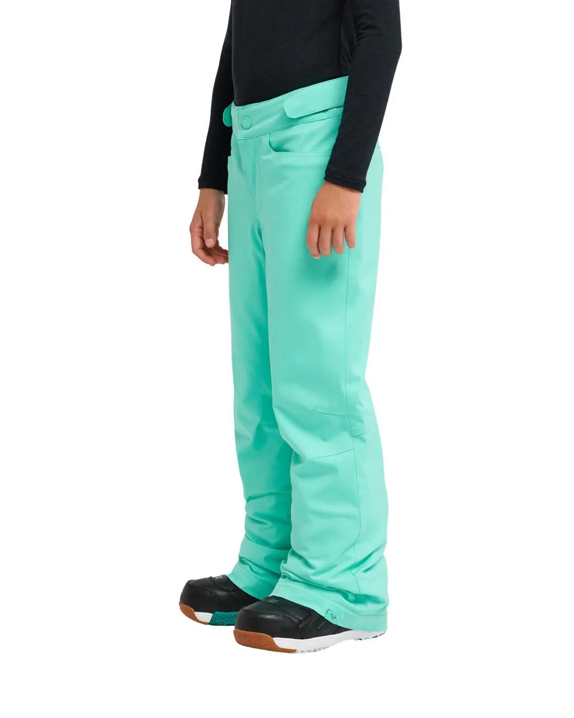 Pantalón técnico de snow BACKYARD 10K Verde Niña 3/4