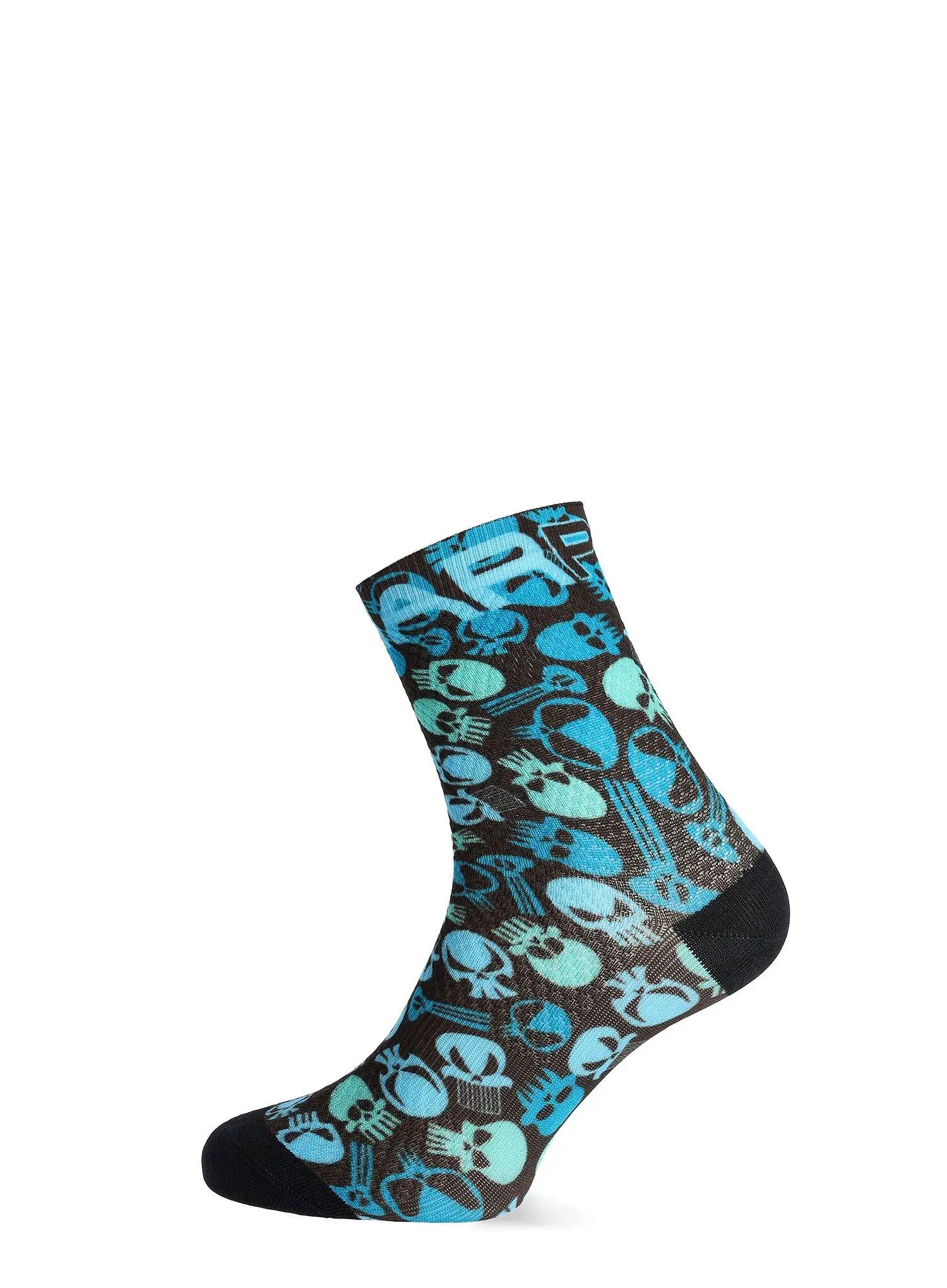 Skarpety rowerowe damskie Karpos Green Fire Socks 3/4
