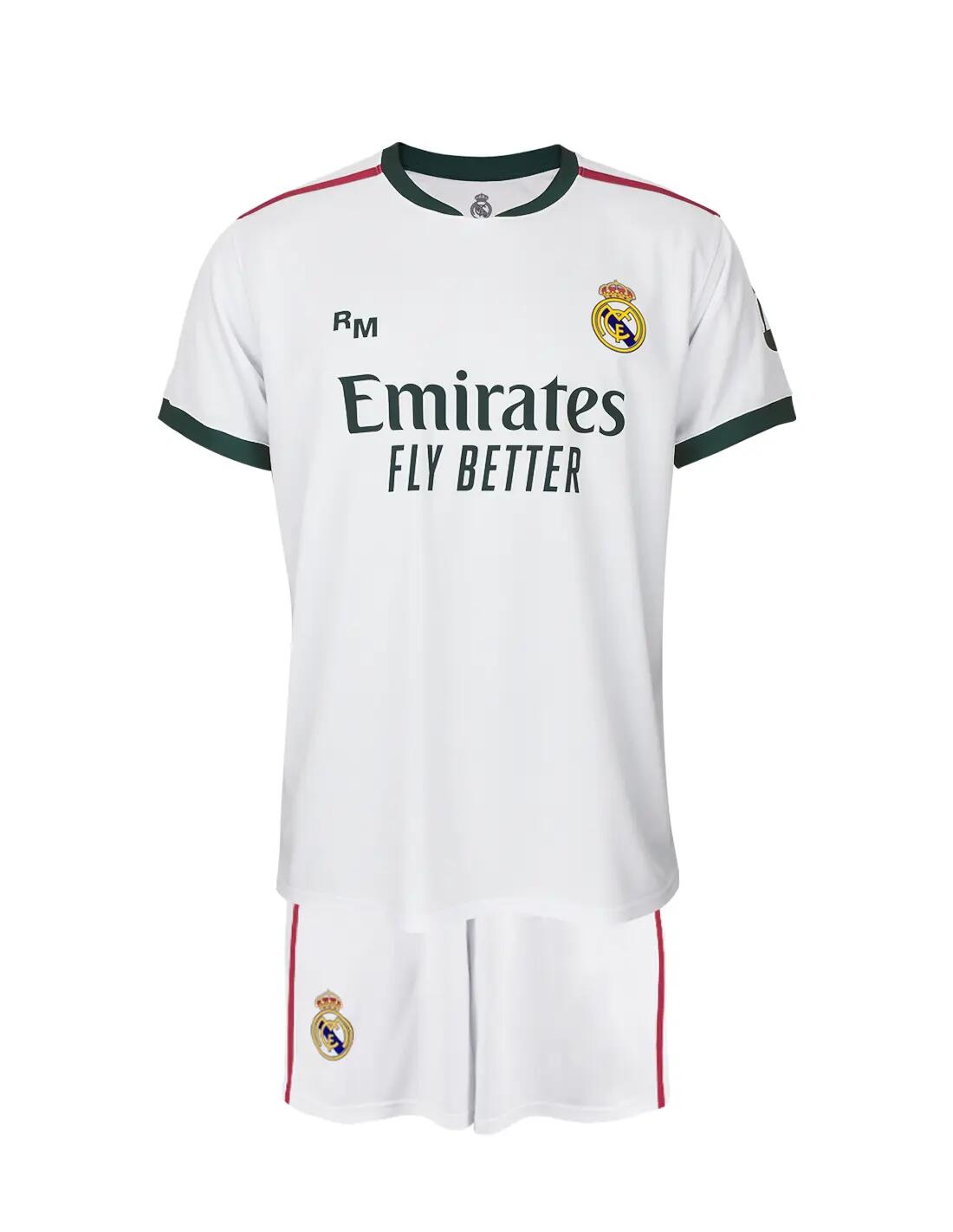 Conjunto Niño Mbappé Real Madrid 2026/27 Primera Equipación Réplica Oficial 3/4