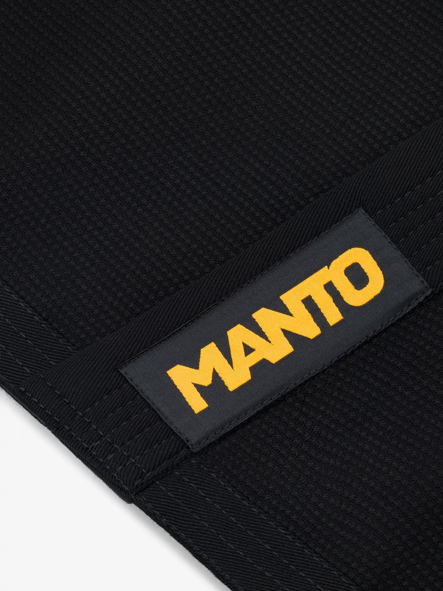 MANTO "BASE 3.0" BJJ GI czarno - pomarańczowe 7/7