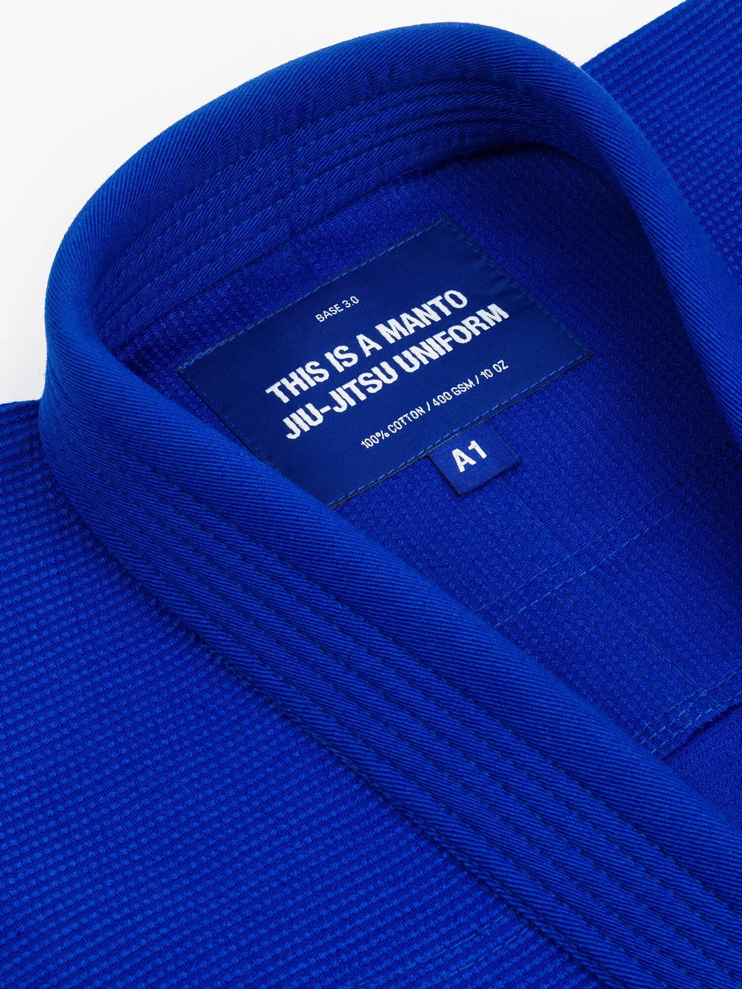 MANTO "BASE 3.0" BJJ GI niebieskie 6/7