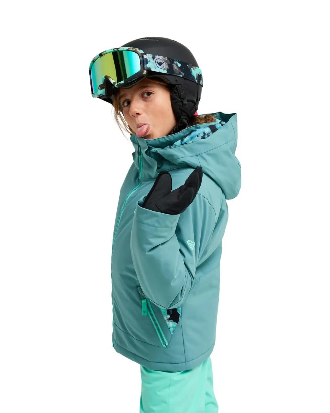 Funktionelle Schneejacke ICE ESCAPE 10K Blau Meisjes 8-16 4/4