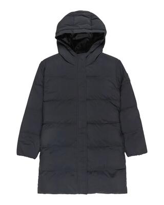 Lange steppjacke on my way puffer schwarz meisjes 4-16