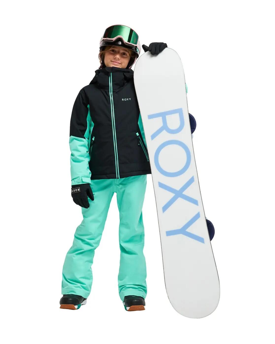 Funktionelle Schneejacke ICE ESCAPE 10K Schwarz Meisjes 8-16 4/4
