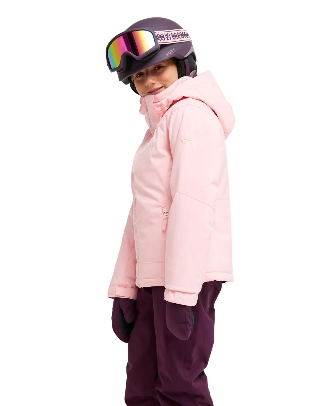 Funktionelle Schneejacke ICE ESCAPE 10K Rosa Meisjes 8-16 3/4