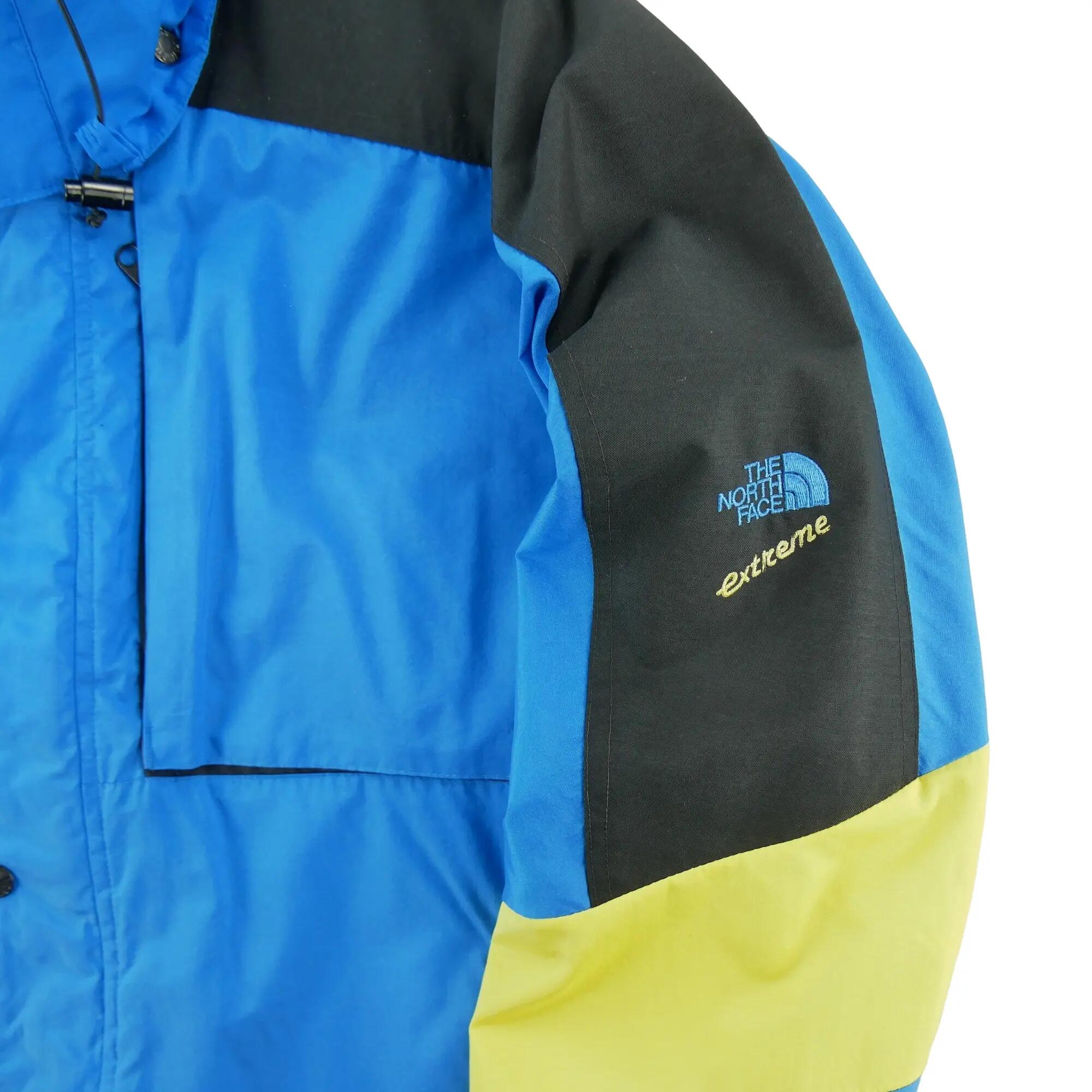 Second life - Męska parka TNF Extreme Vintage Blue - Stan dobry 4/7