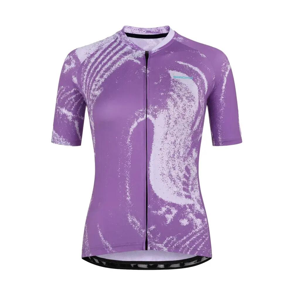 Maillot biodegradable mujer ciclismo Bio-W NRC Purple Morado 6/8