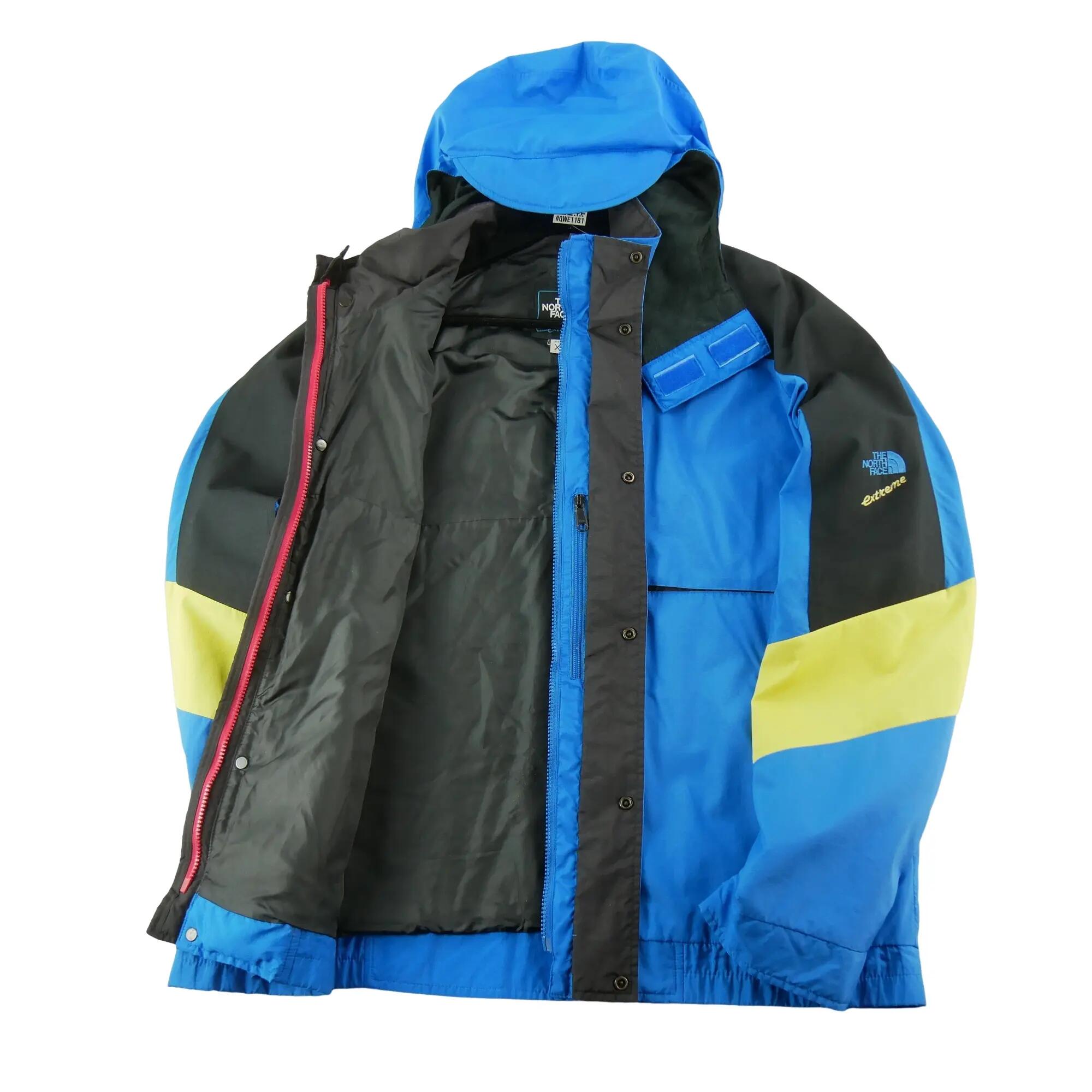 Second life - Męska parka TNF Extreme Vintage Blue - Stan dobry 3/7
