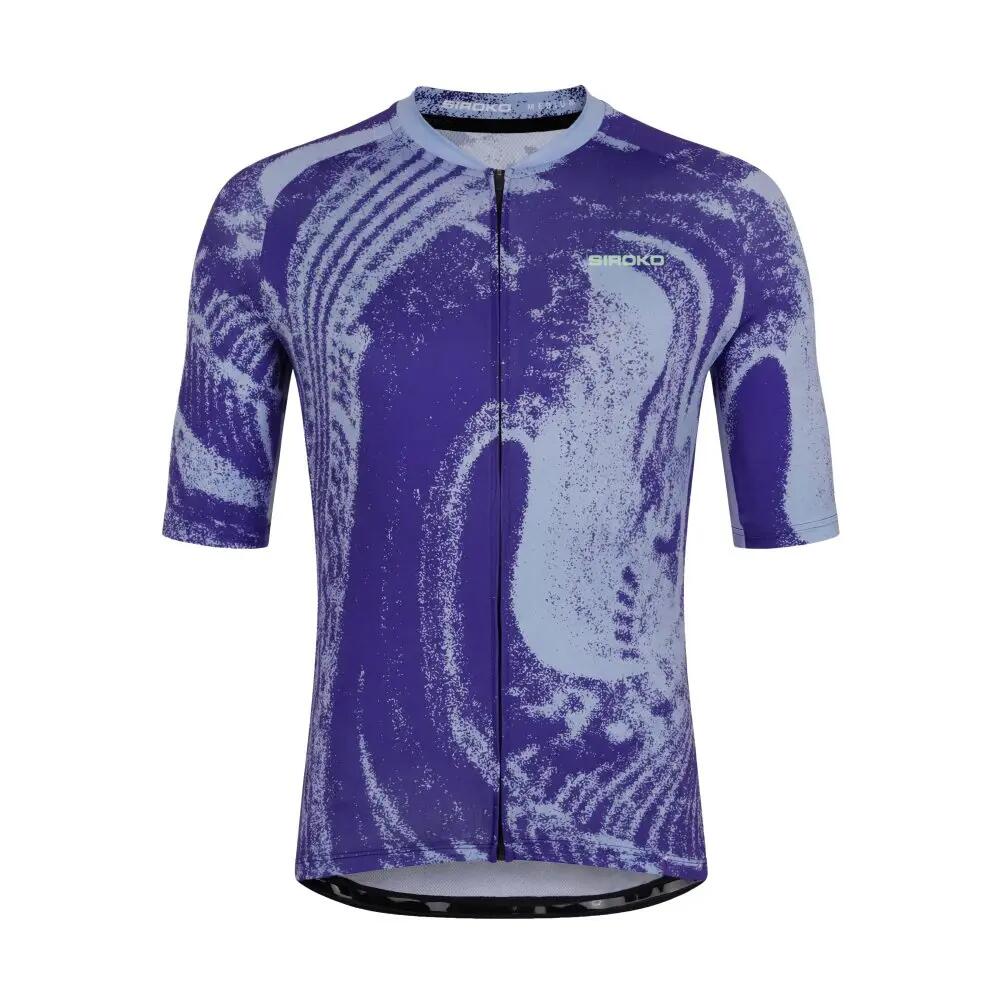 Heren Fietsen wielershirt Bio NRC Purple Paars 6/8