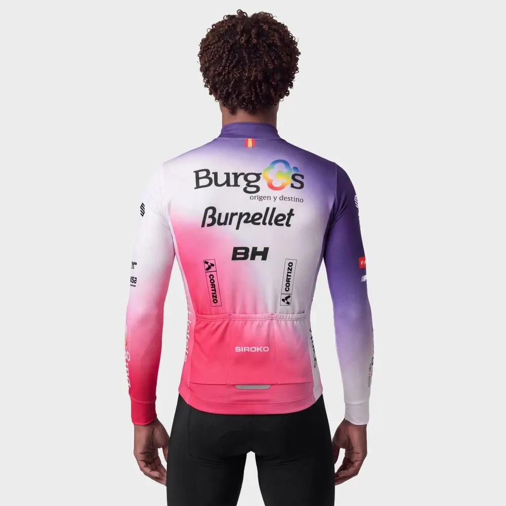 Maillot térmico de manga larga hombre Burgos Burpellet BH x Siroko BBBH 26 M2 B 6/7