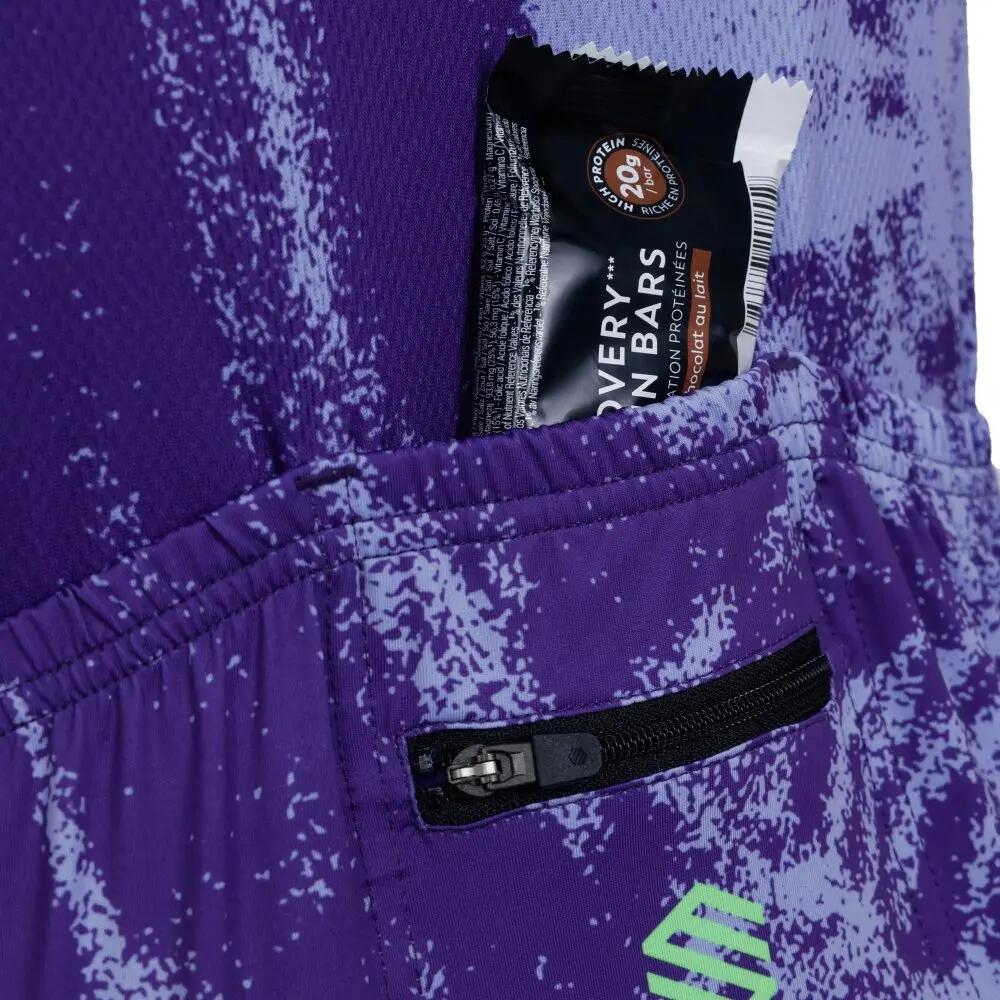 Heren Fietsen wielershirt Bio NRC Purple Paars 5/8