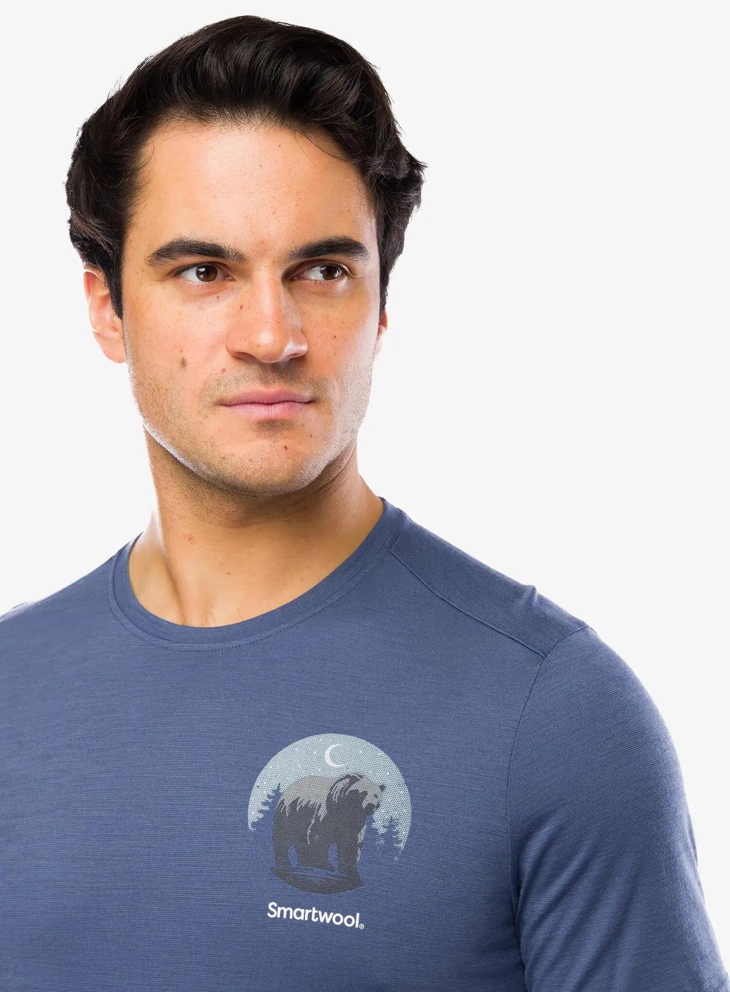 Koszulka Smartwool Lunar Bear Active Short Sleeve Graphic Tee 6/7