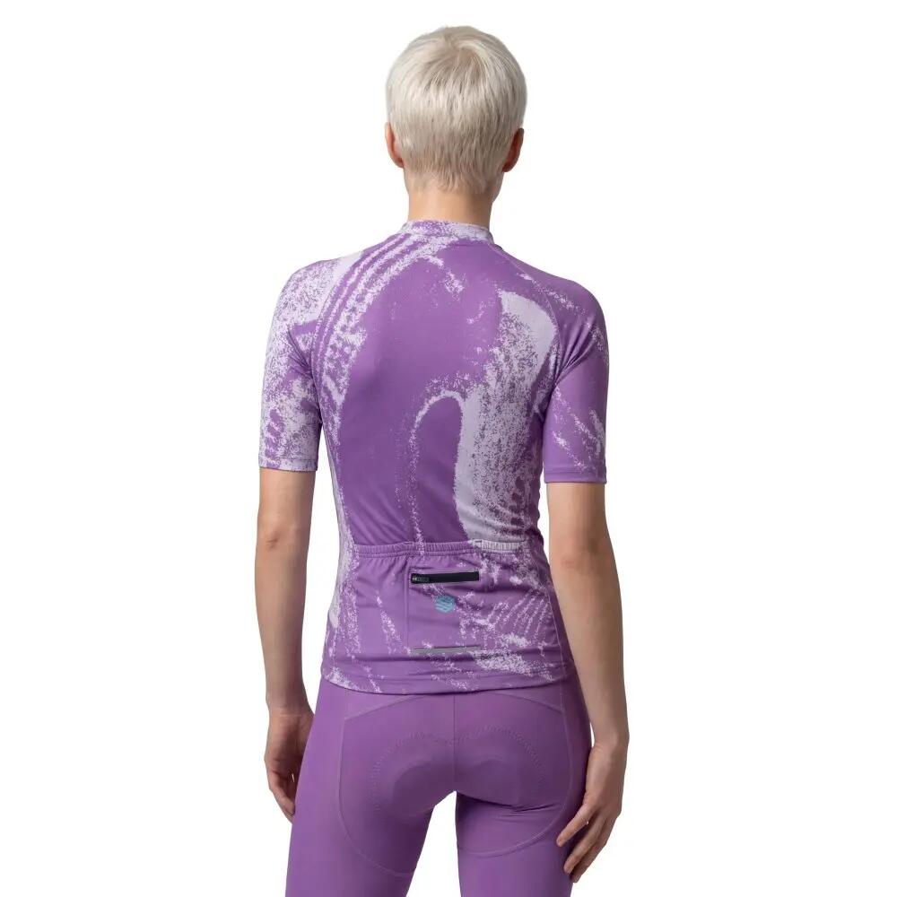 Maillot biodegradable mujer ciclismo Bio-W NRC Purple Morado 2/8