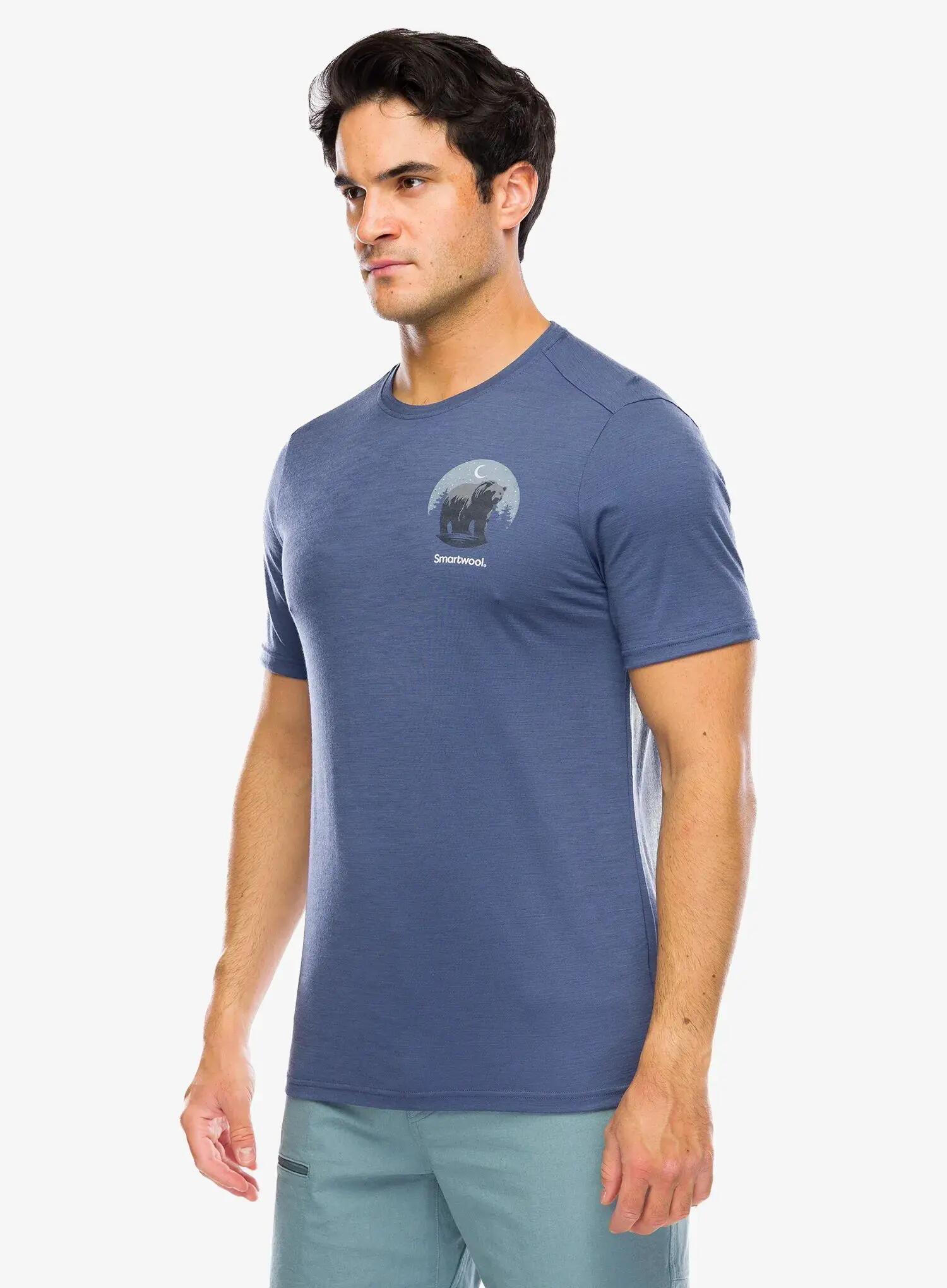 Koszulka Smartwool Lunar Bear Active Short Sleeve Graphic Tee 4/7