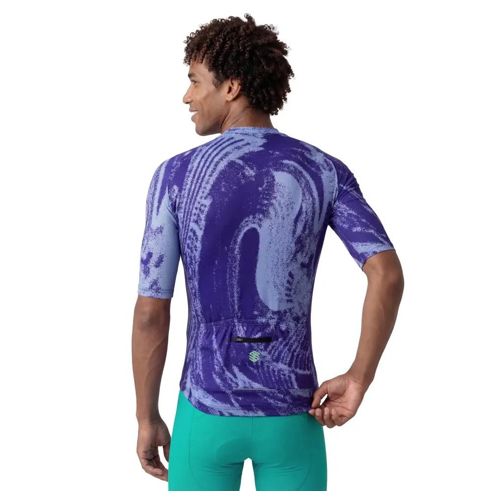 Heren Fietsen wielershirt Bio NRC Purple Paars 2/8