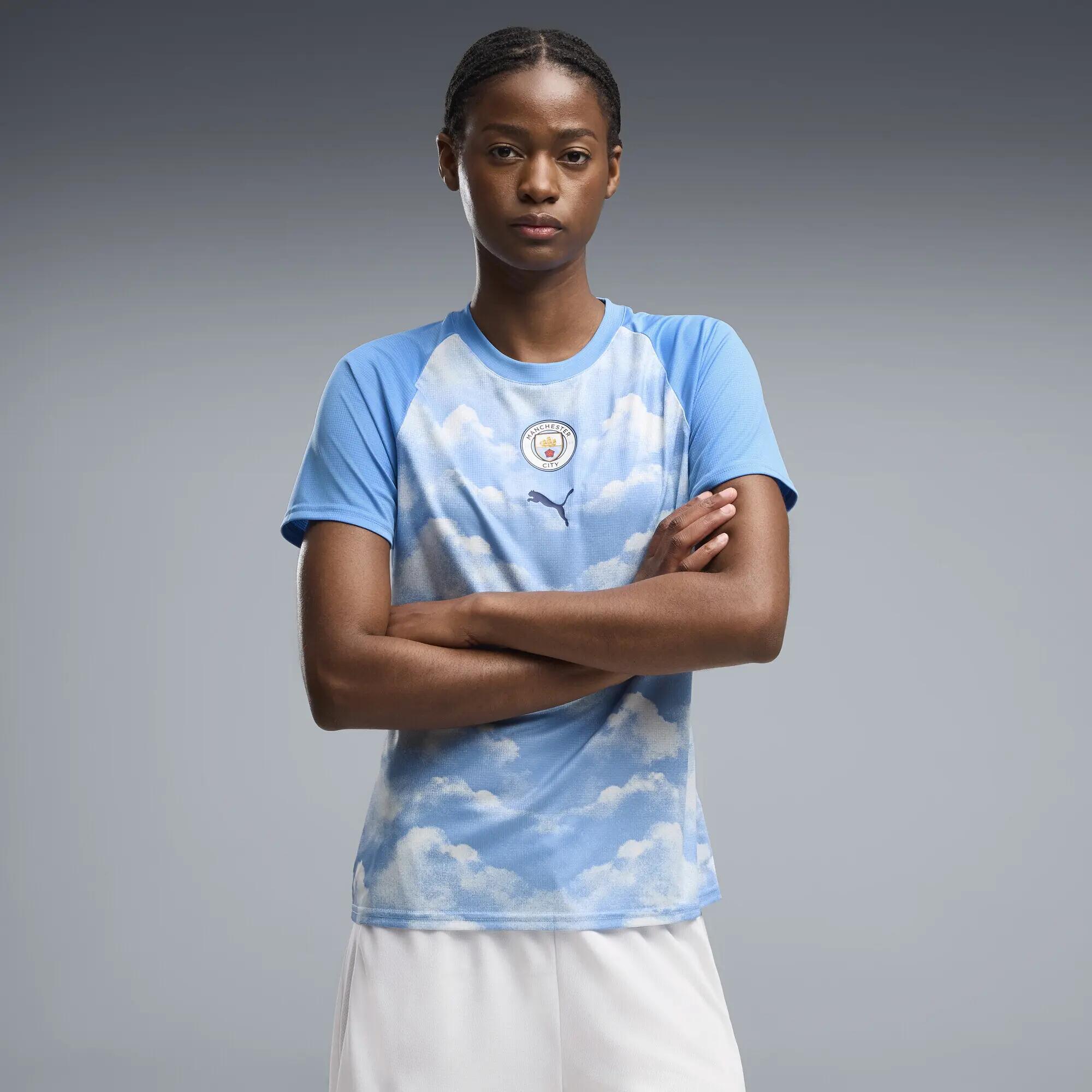 Maglia da riscaldamento Manchester City da donna PUMA 2/5
