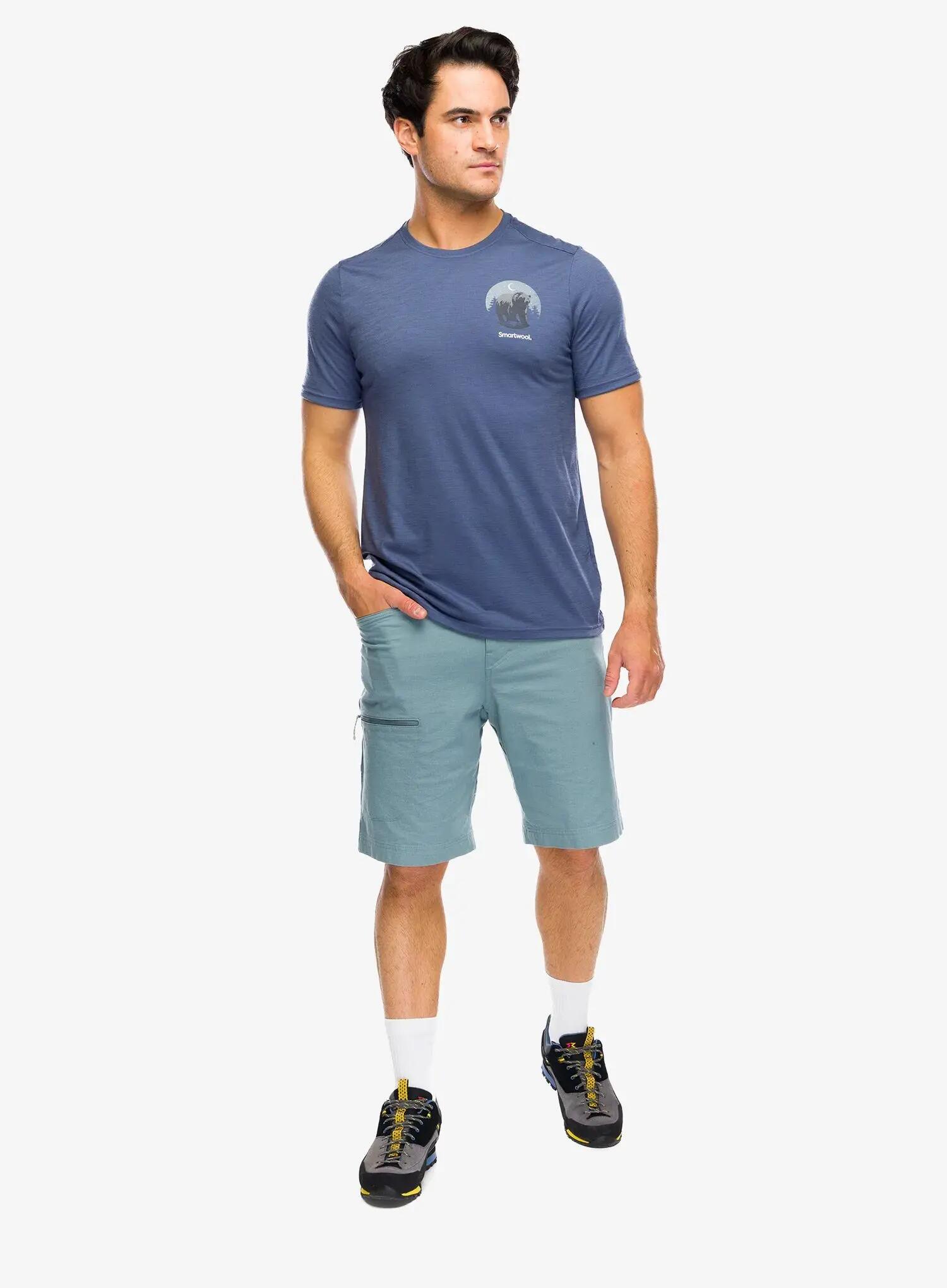 Koszulka Smartwool Lunar Bear Active Short Sleeve Graphic Tee 2/7