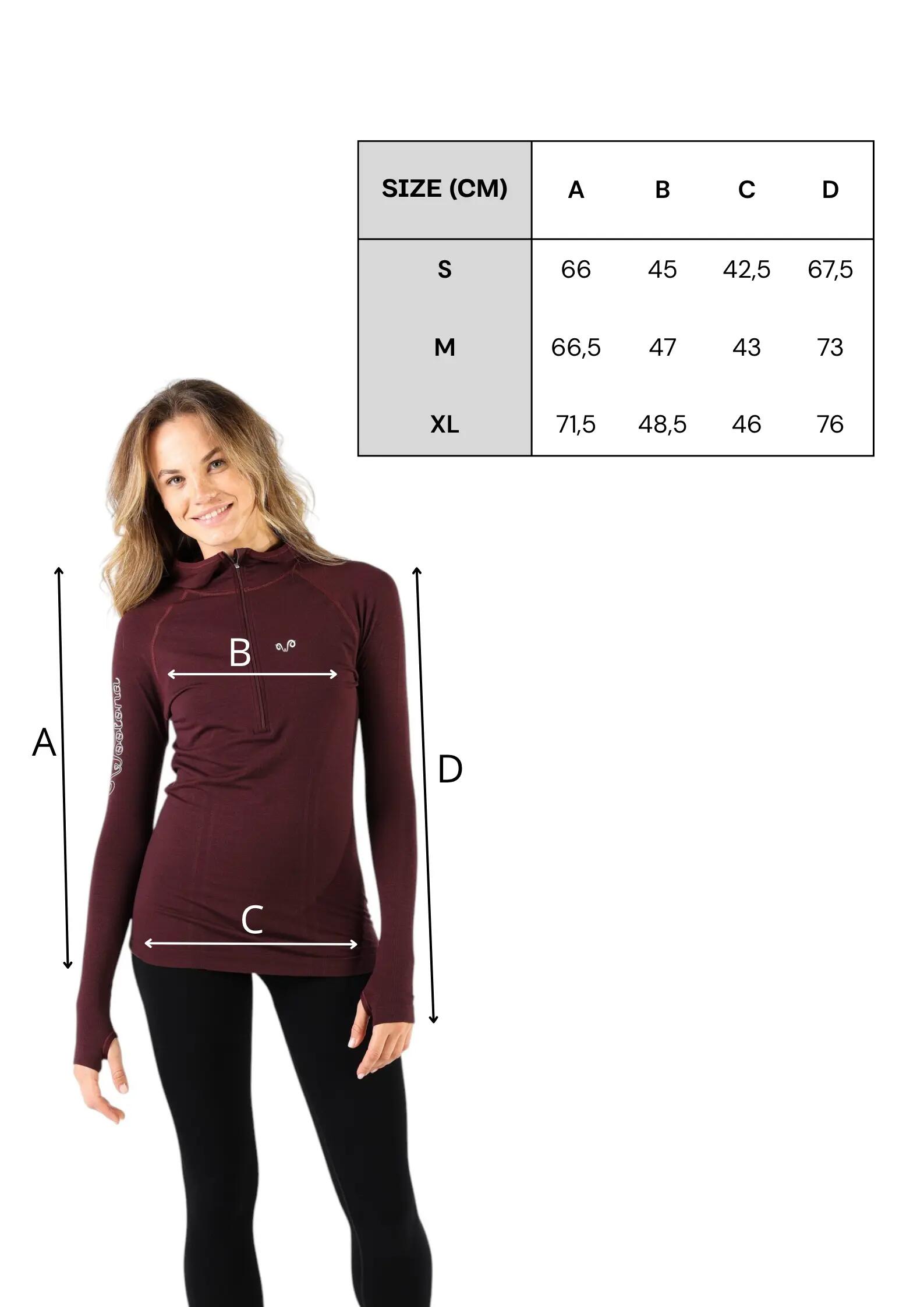 Docca - Sportowa Bluza z Kapturem, Bezszwowa, S, Ciemnoczerwony 2/4