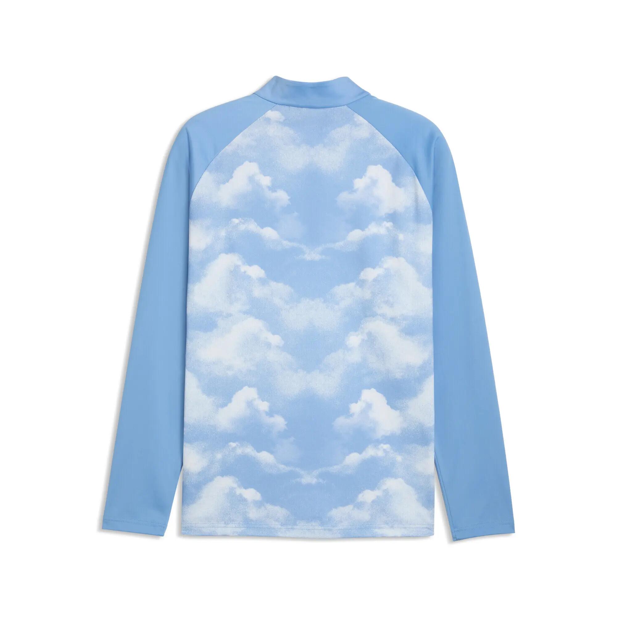 Męska bluza rozgrzewkowa Manchester City F.C. z zamkiem 1/4 PUMA 5/5