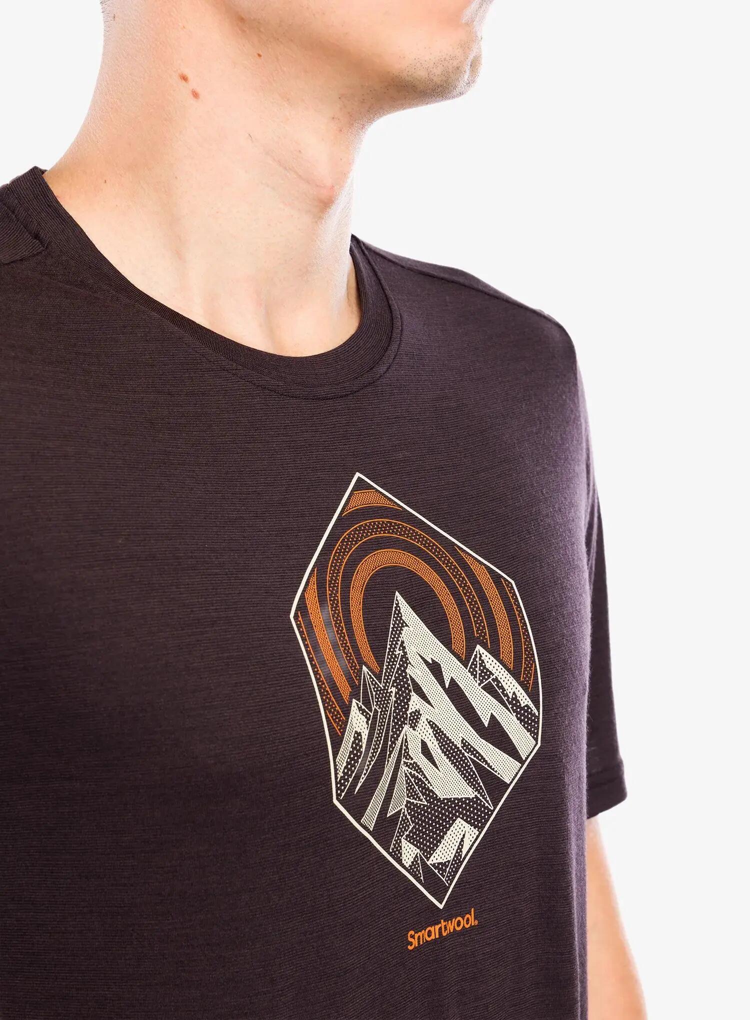 Koszulka z nadrukiem Smartwool Peak Energy Active Short Sleeve Graphic Tee 5/7