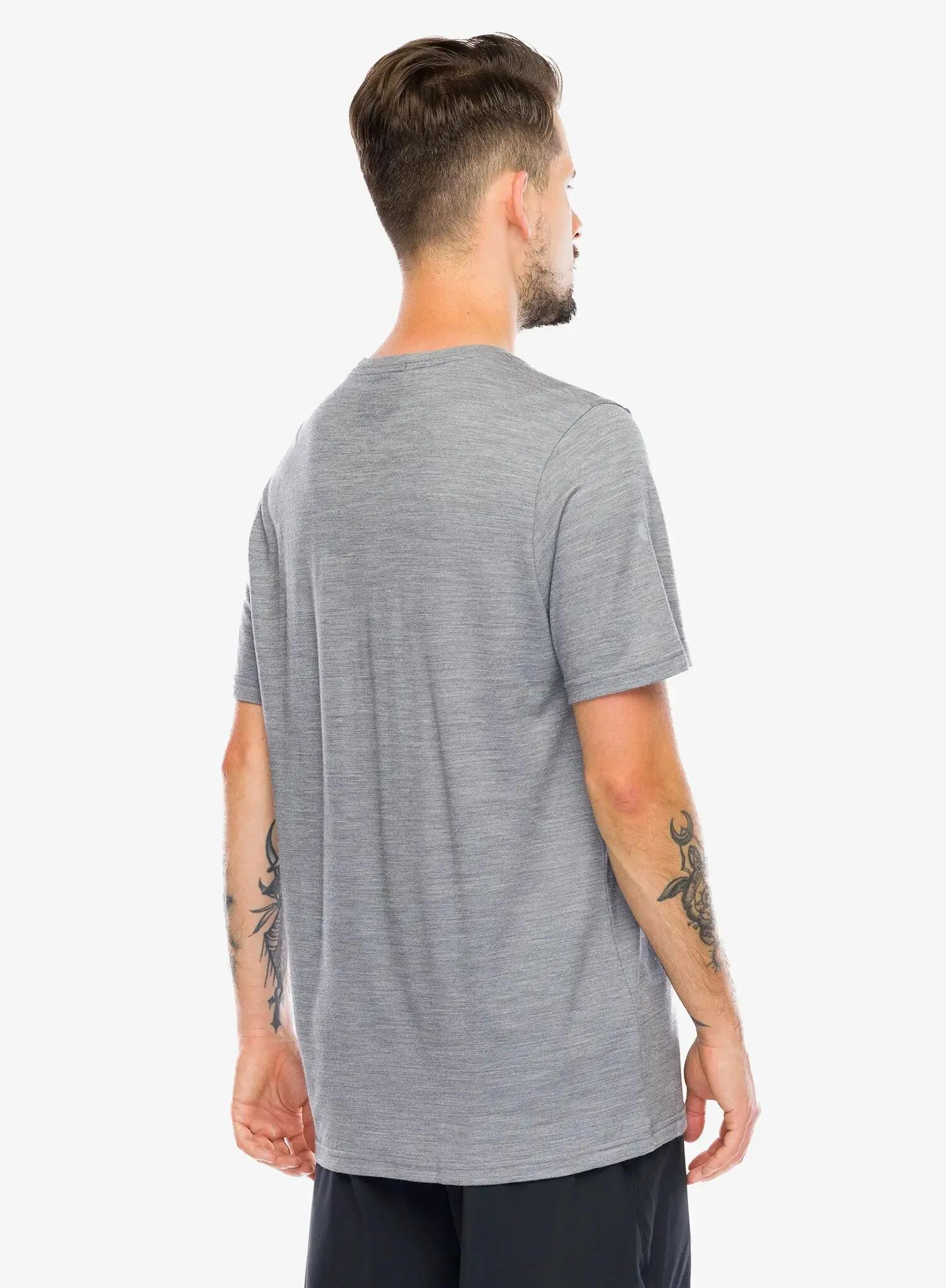 Koszulka z nadrukiem Smartwool Bear Strata Active Short Sleeve Graphic Tee 5/7