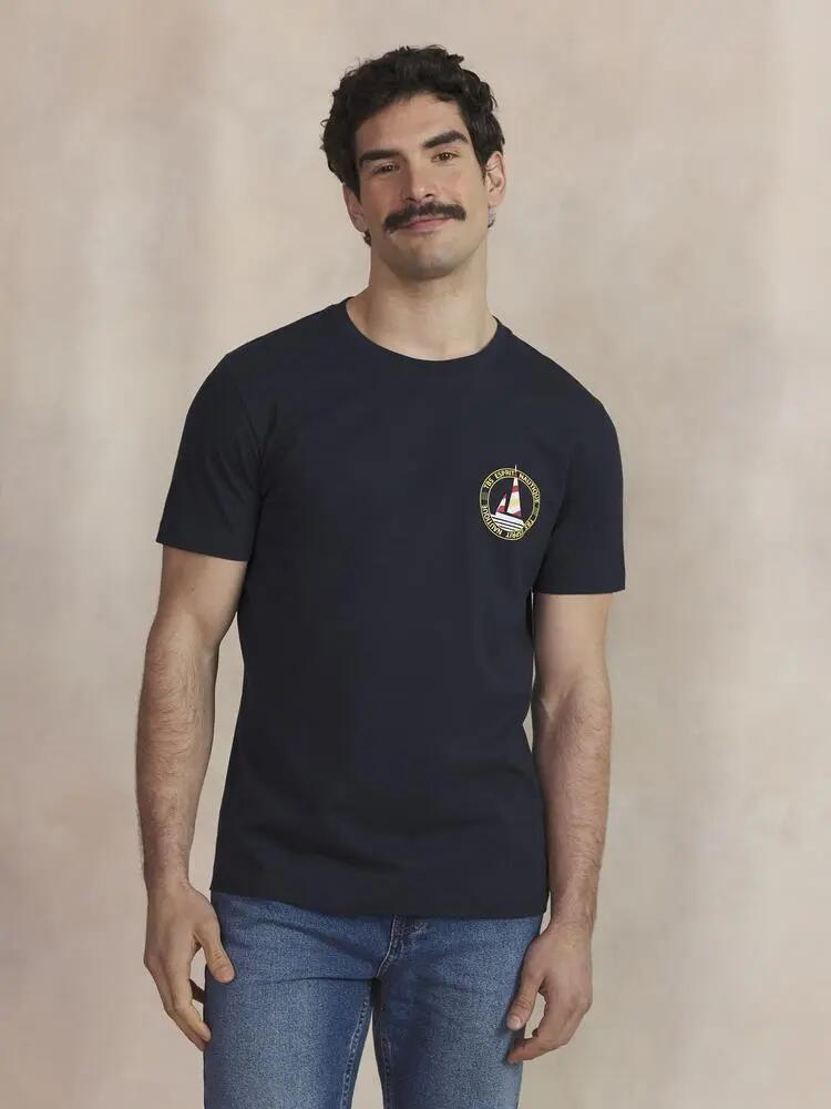 T-shirt manches courtes - Sport - Homme - KYSONTEE - Bleu marine 2/5