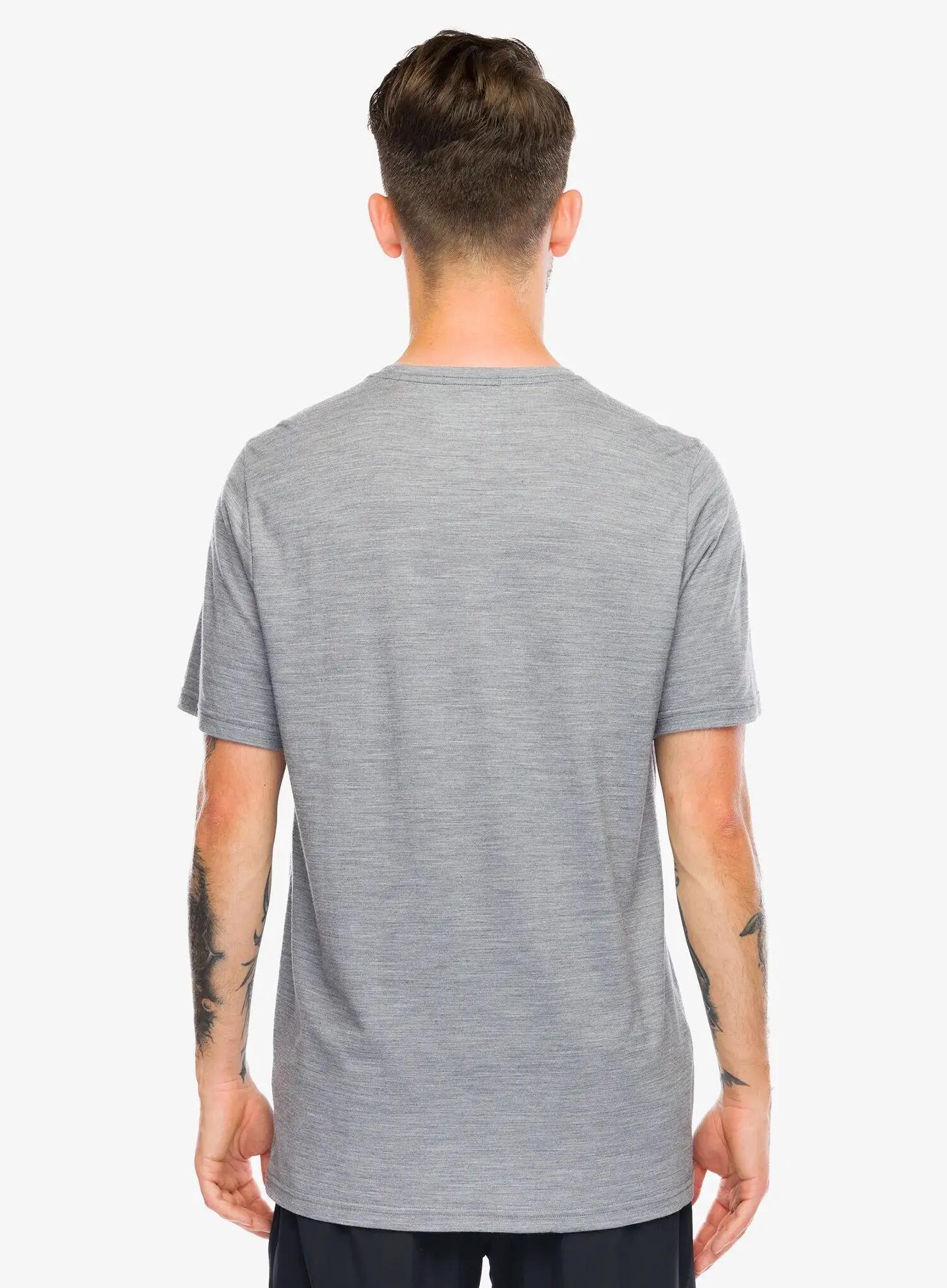 Koszulka z nadrukiem Smartwool Bear Strata Active Short Sleeve Graphic Tee 3/7